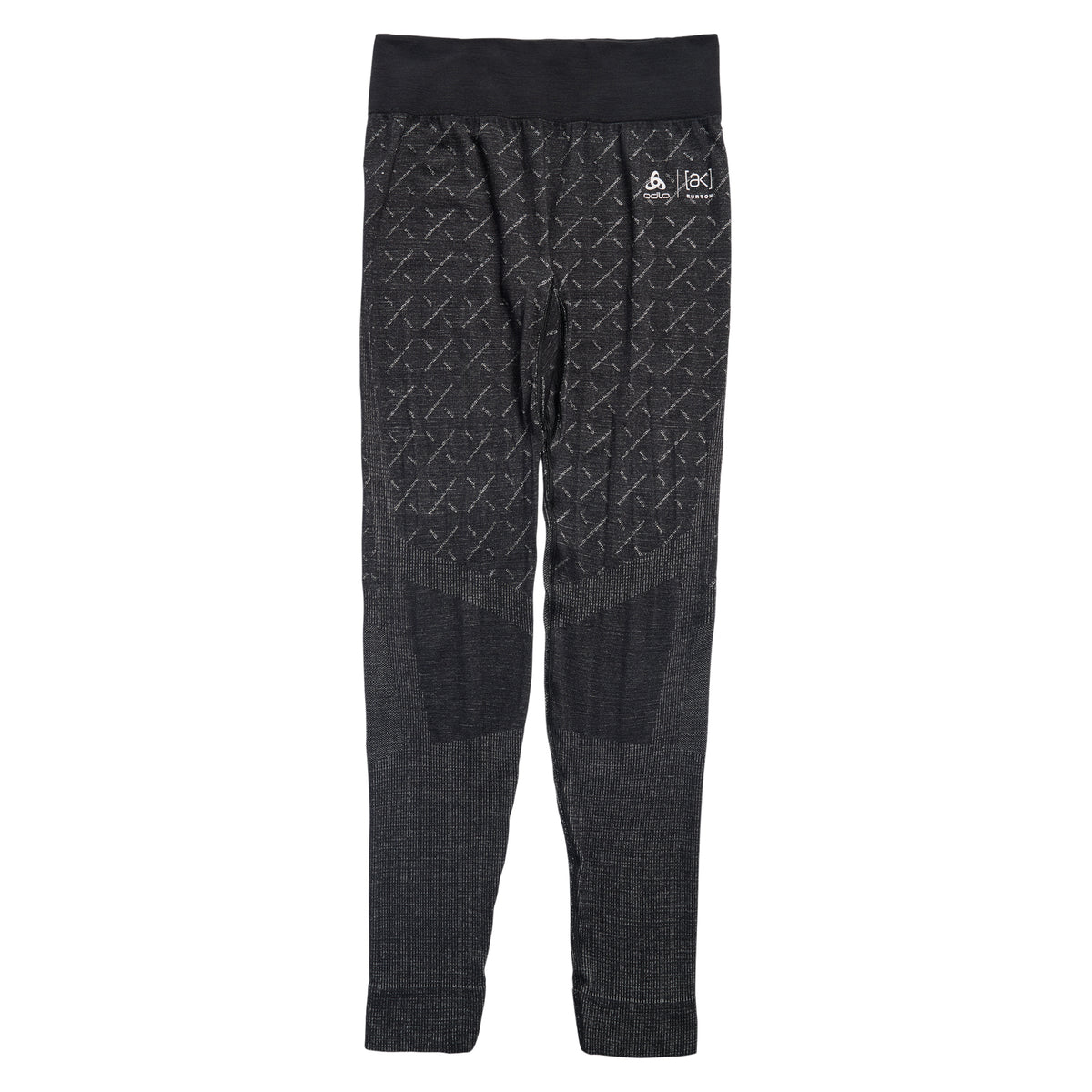 W [AK] SLOKAR MERINO BASE LAYER PANTS TRUE BLACK / GRAY CLOUD