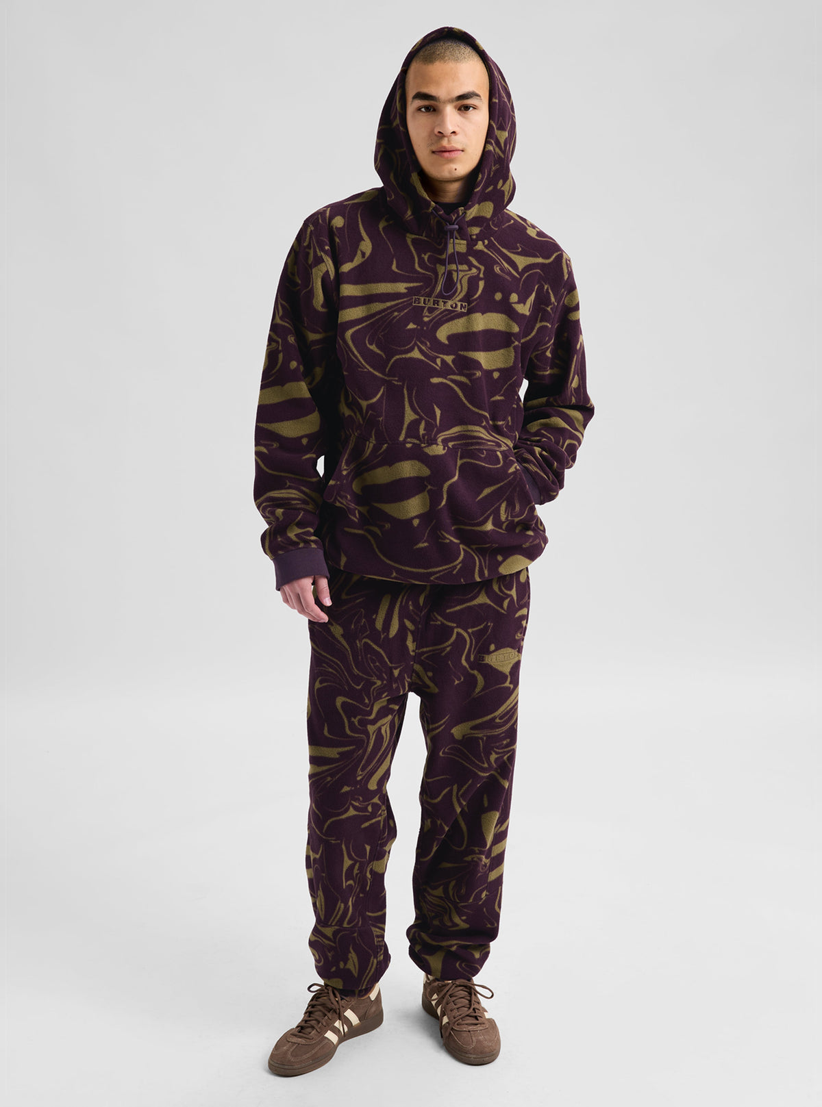 CINDER PULLOVER HOODIE LIQUID BEAR HUG