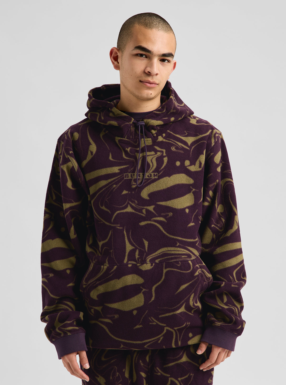 CINDER PULLOVER HOODIE LIQUID BEAR HUG