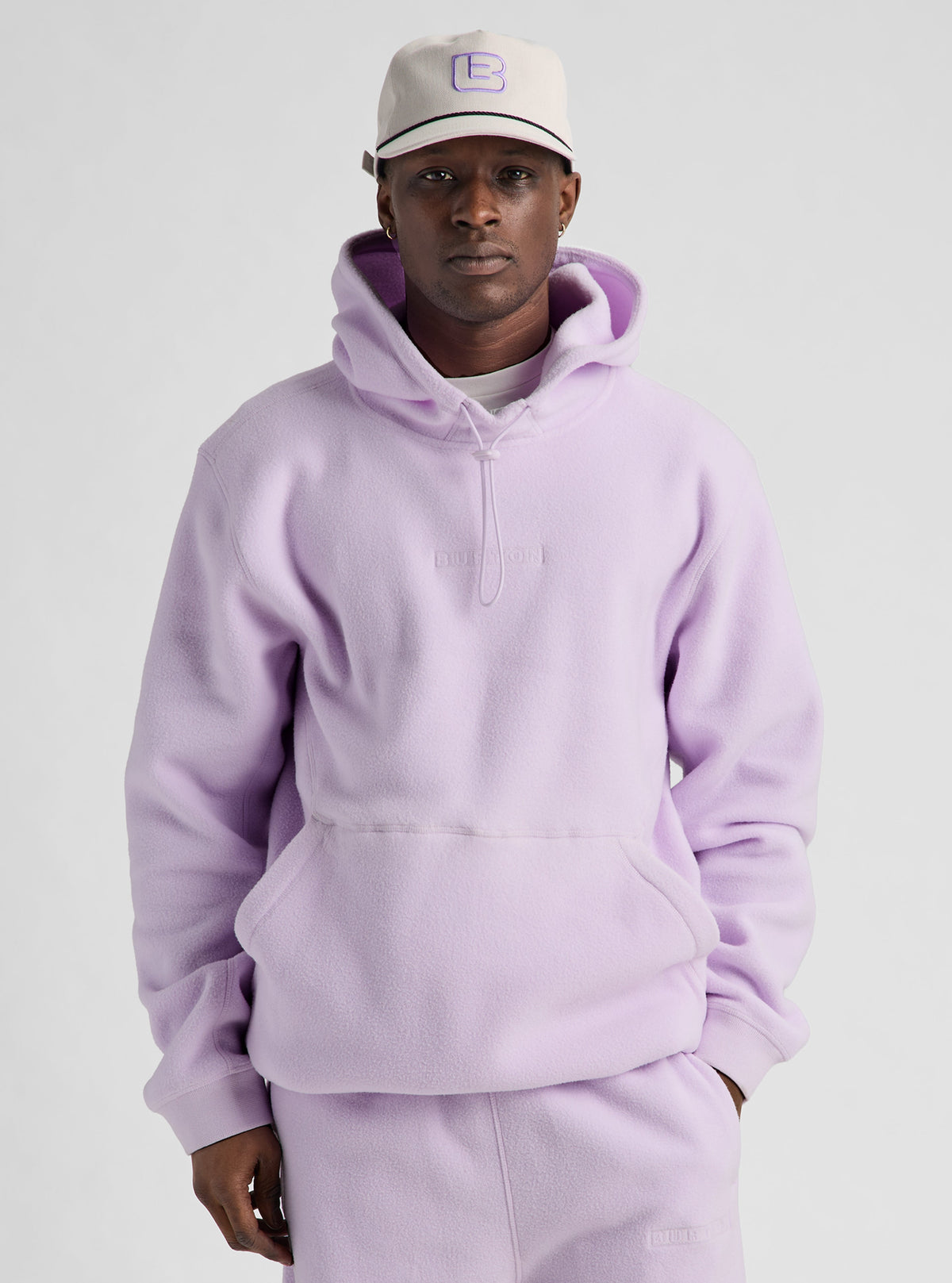 CINDER PULLOVER HOODIE MOONDUST PURPLE