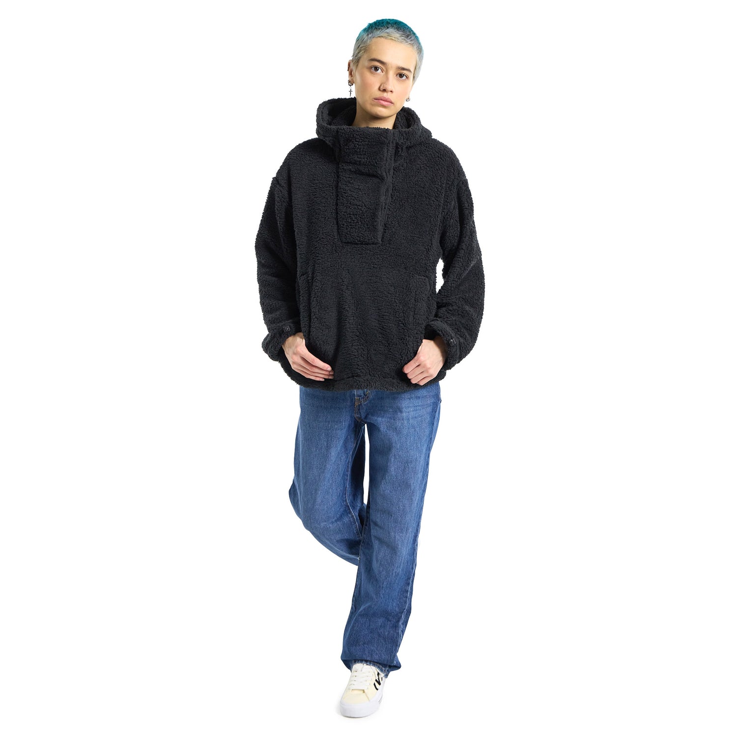 W LEMMA PULLOVER TRUE BLACK