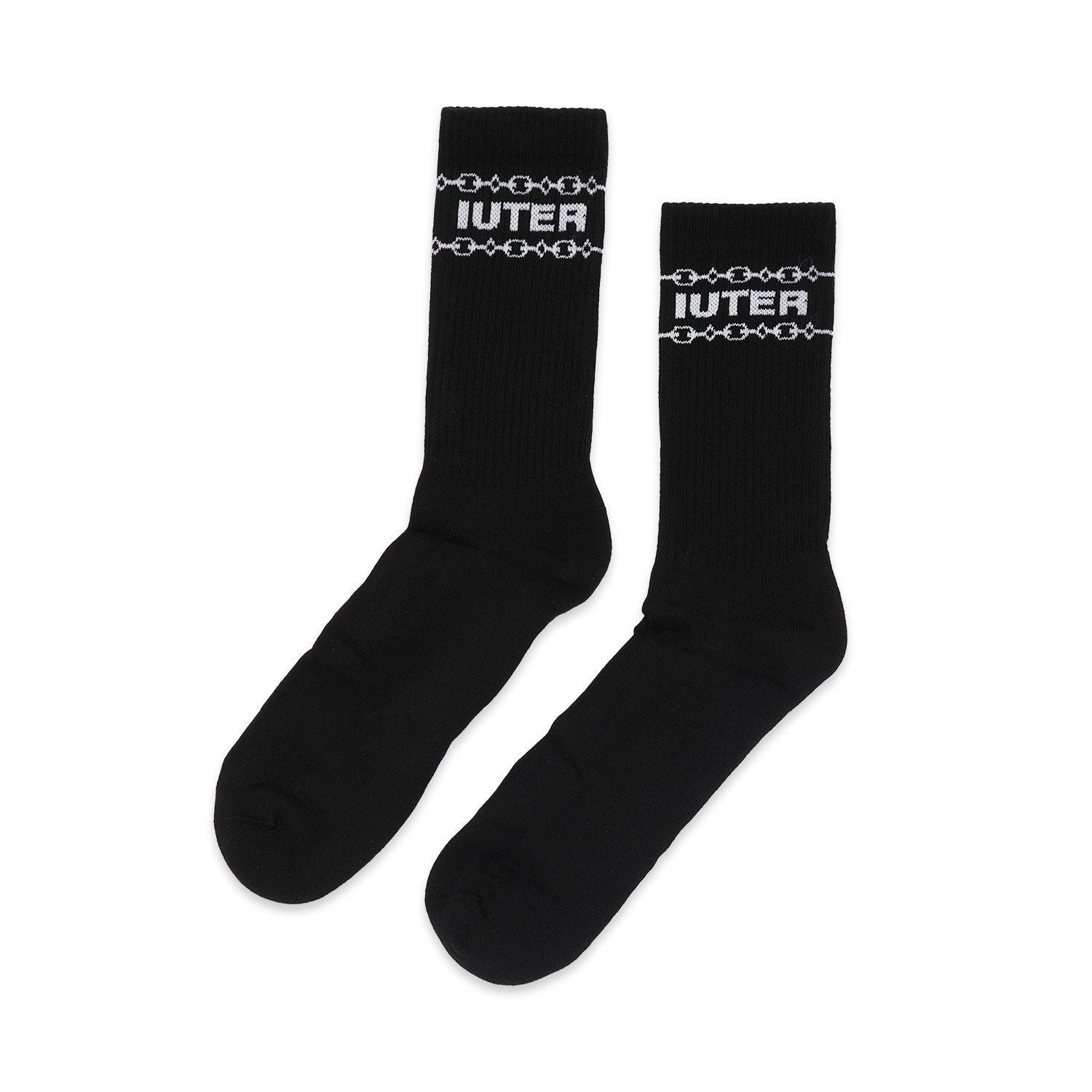 CHAIN SOCKS BLACK
