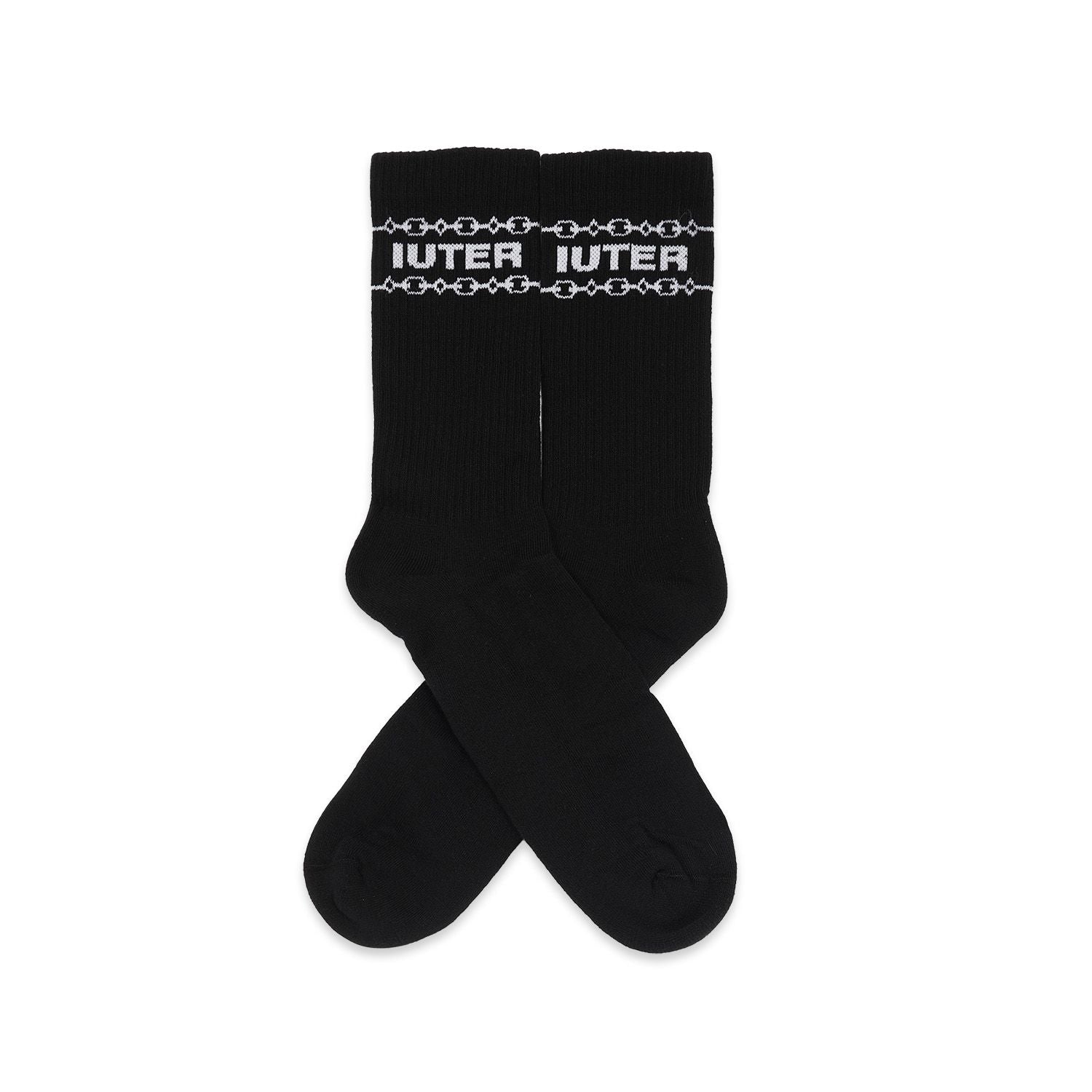 CHAIN SOCKS BLACK