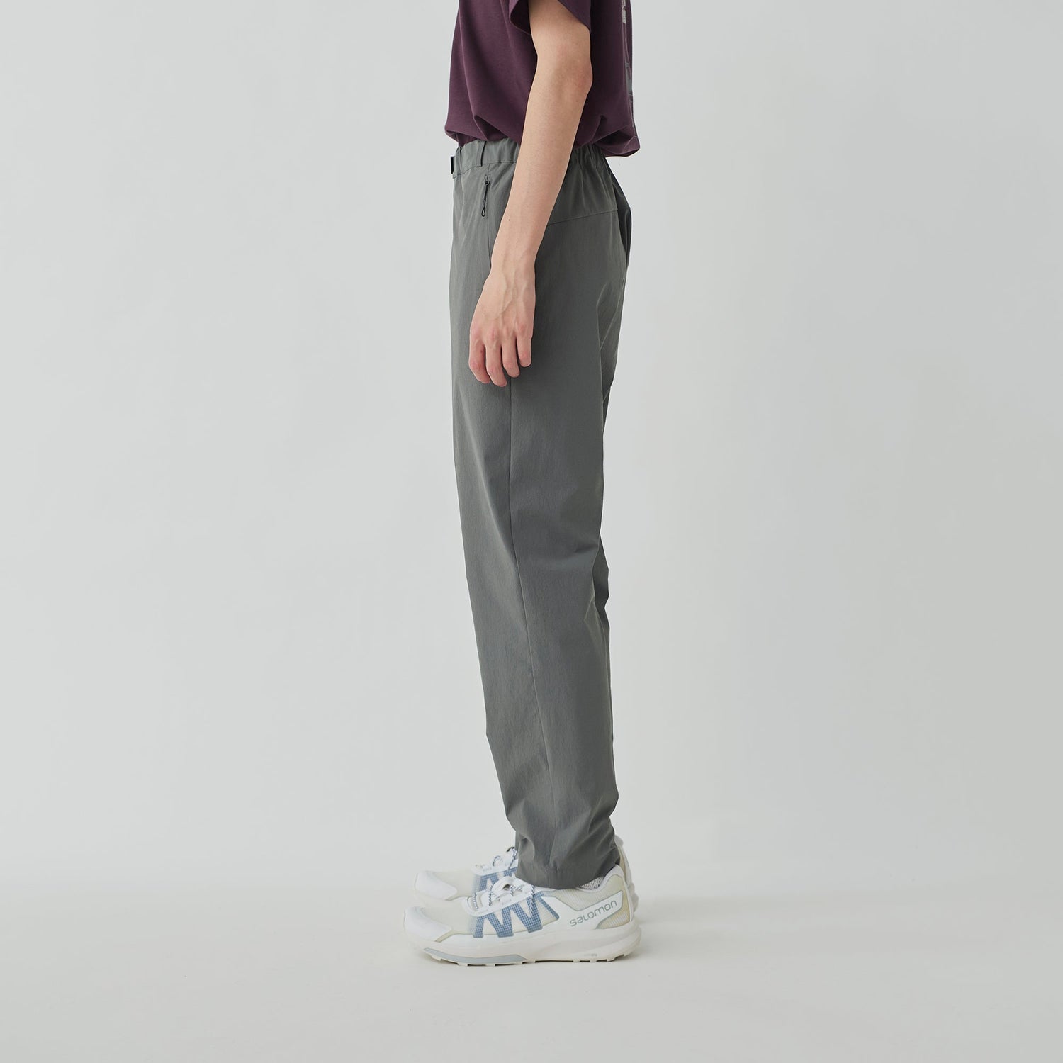 ACTIVE COMFORT SLIM PANTS GREY