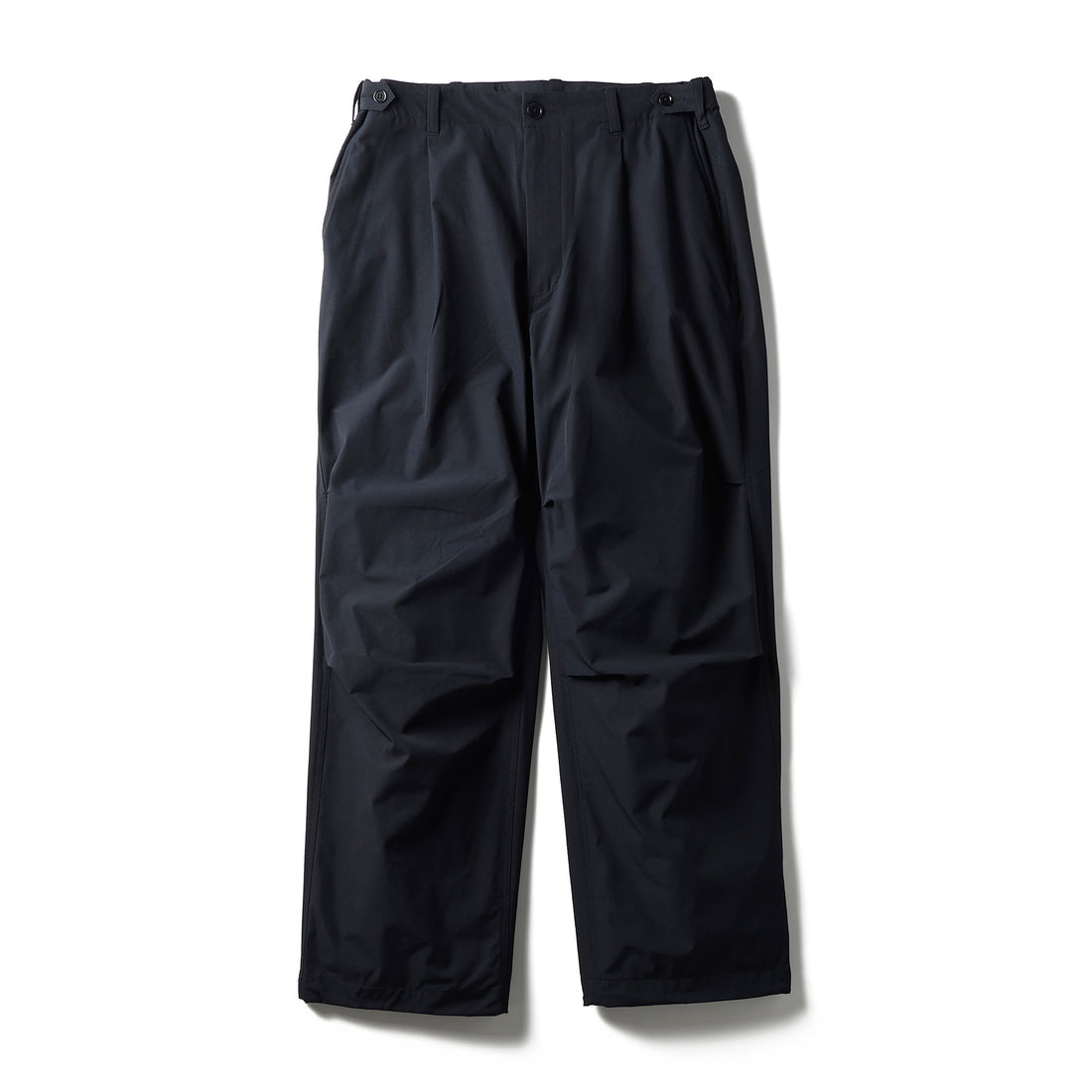 WATER-REPELLENT STRETCH TROUSERS BLACK