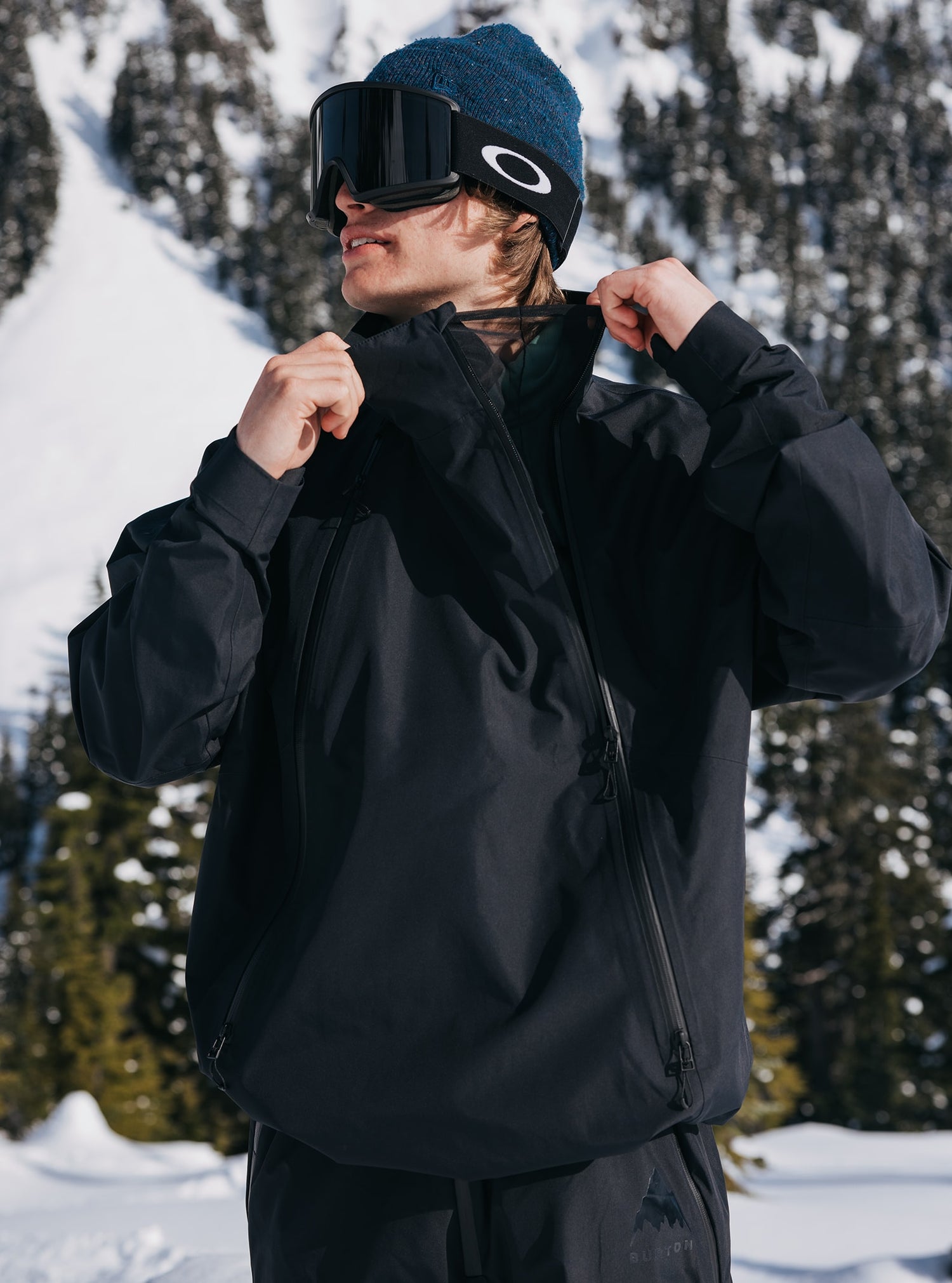FUTURETRUST 3L ANORAK TRUE BLACK