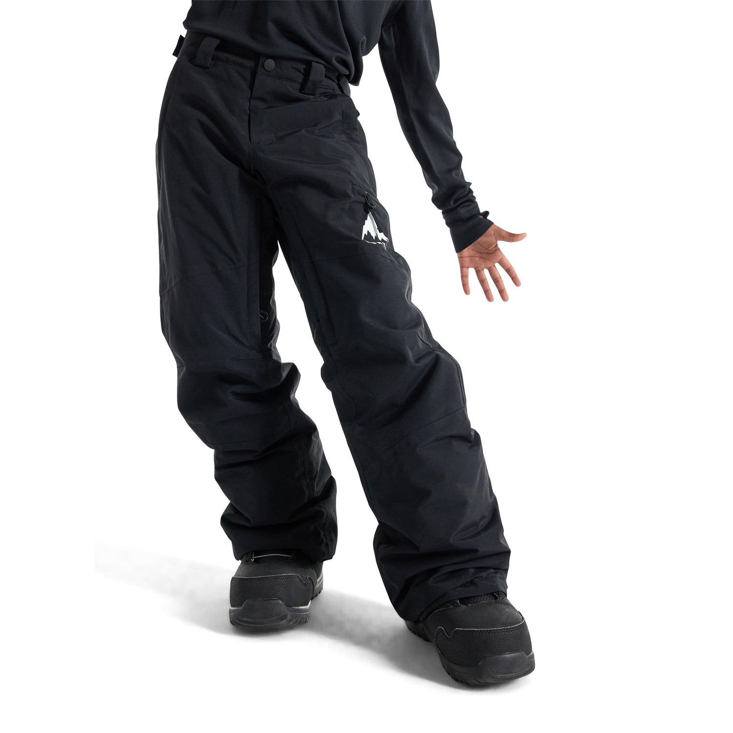 K SKYLAR PANT TRUE BLACK