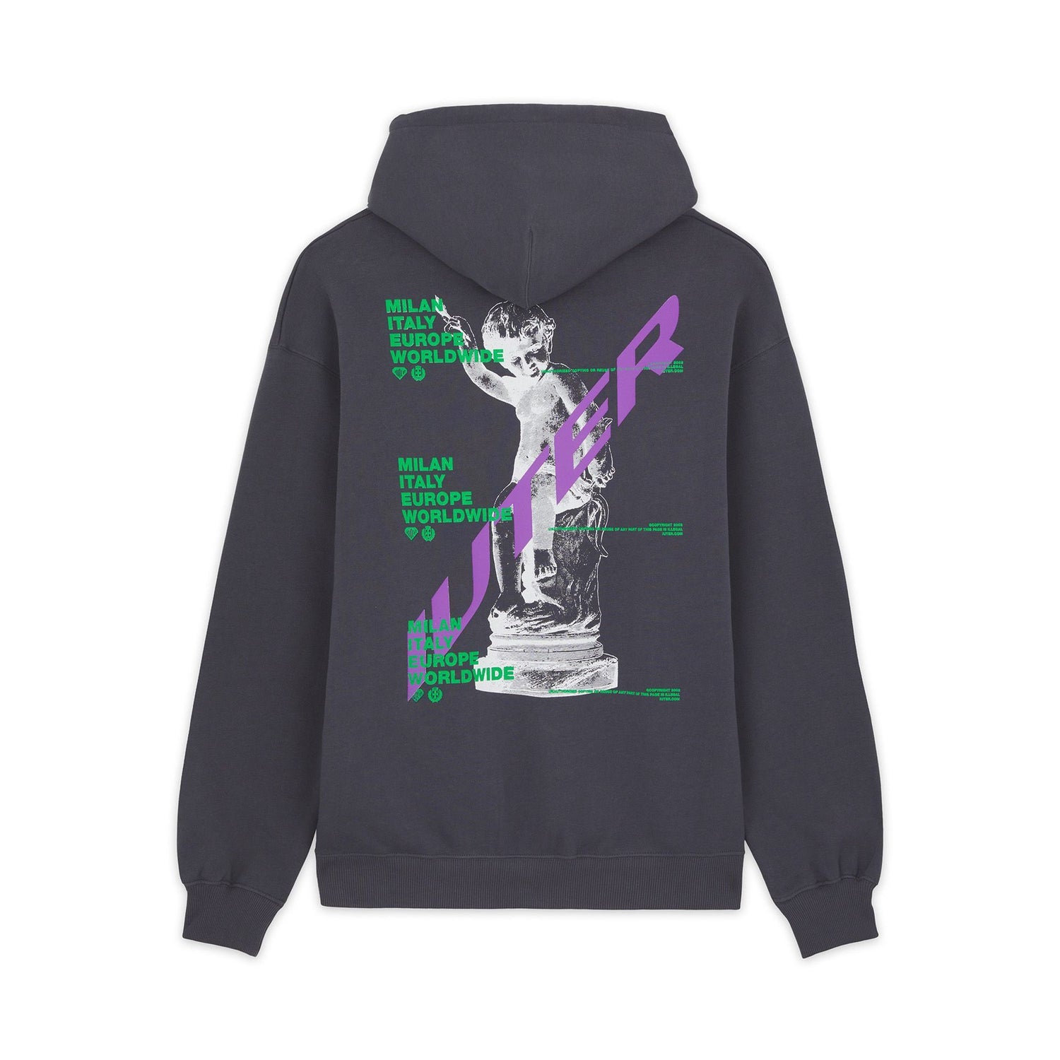 CUPIDO HOODIE ASPHALT