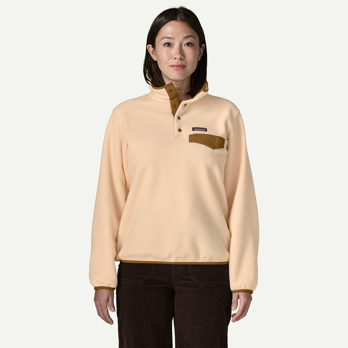 WOMEN'S LIGHTWEIGHT SYNCHILLA SNAP-T PULLOVER NATURAL