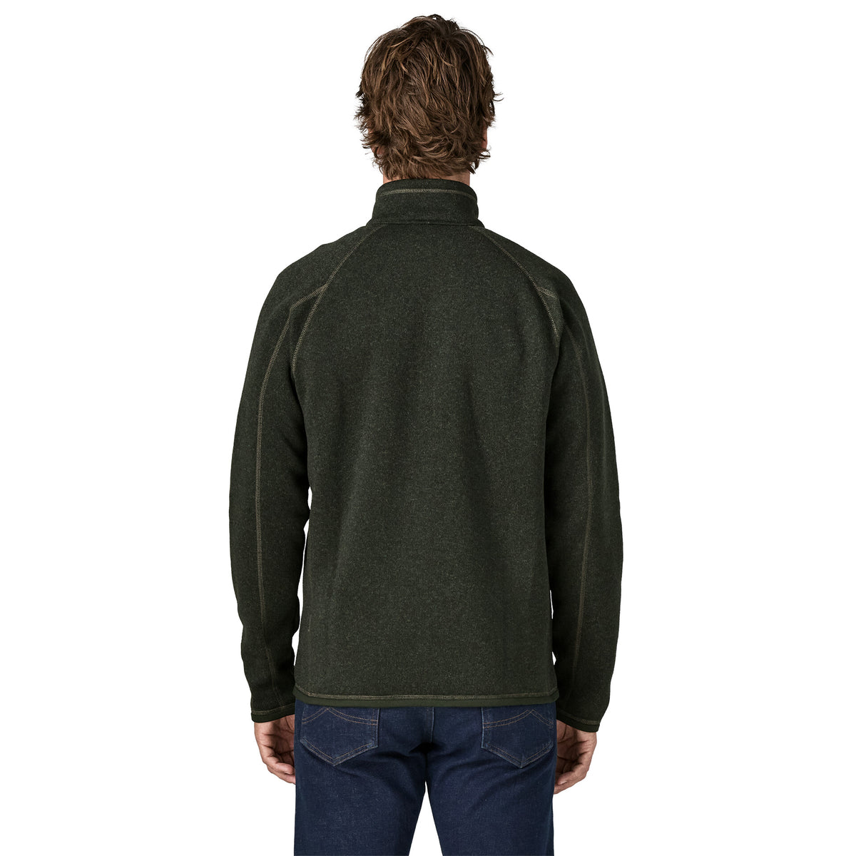 MEN'S BETTER SWEATER JACKET OLD GROWTH GREEN