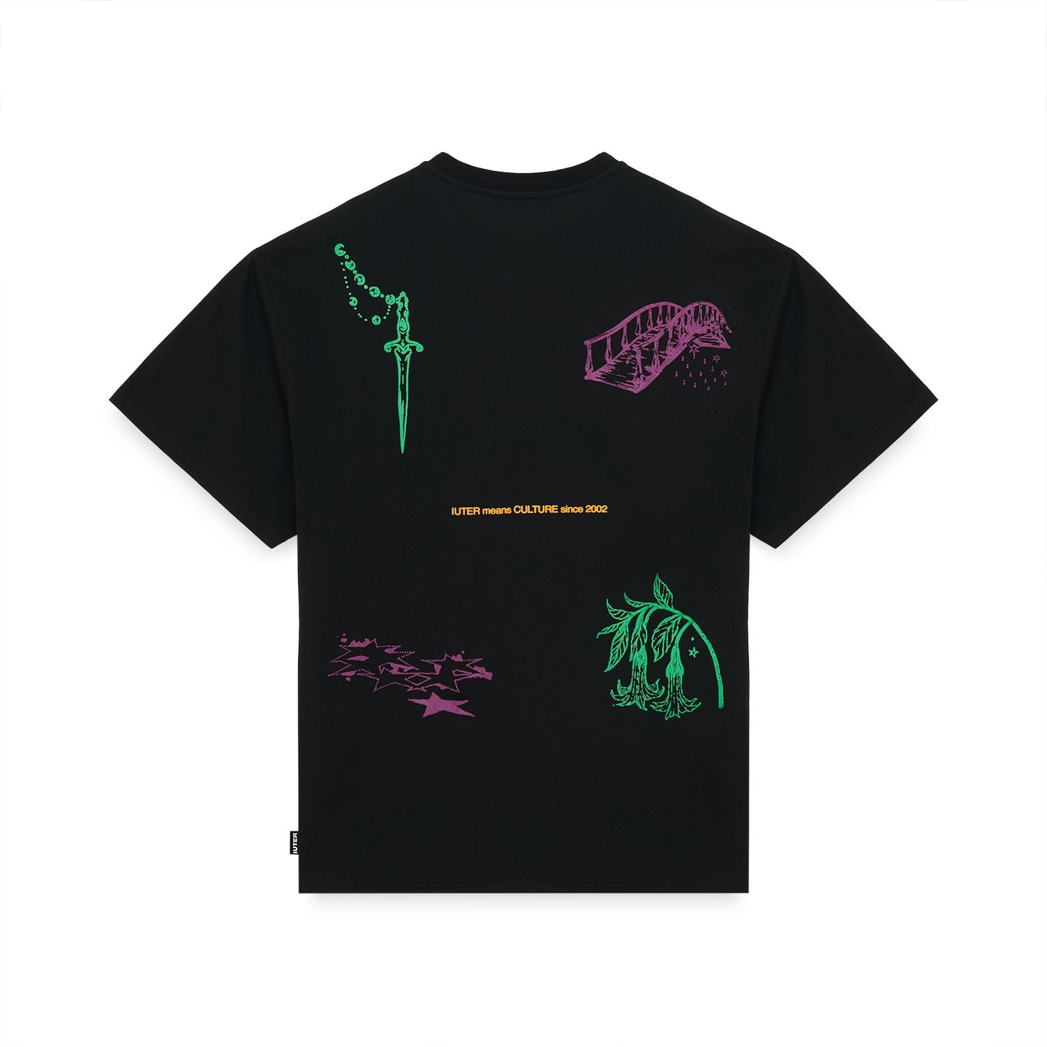 CULTURE TEE BLACK