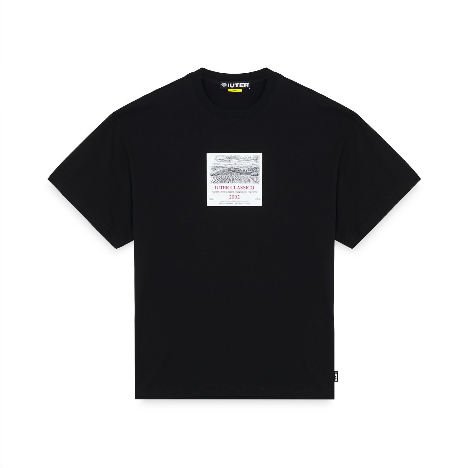 IUTER CLASSICO TEE BLACK