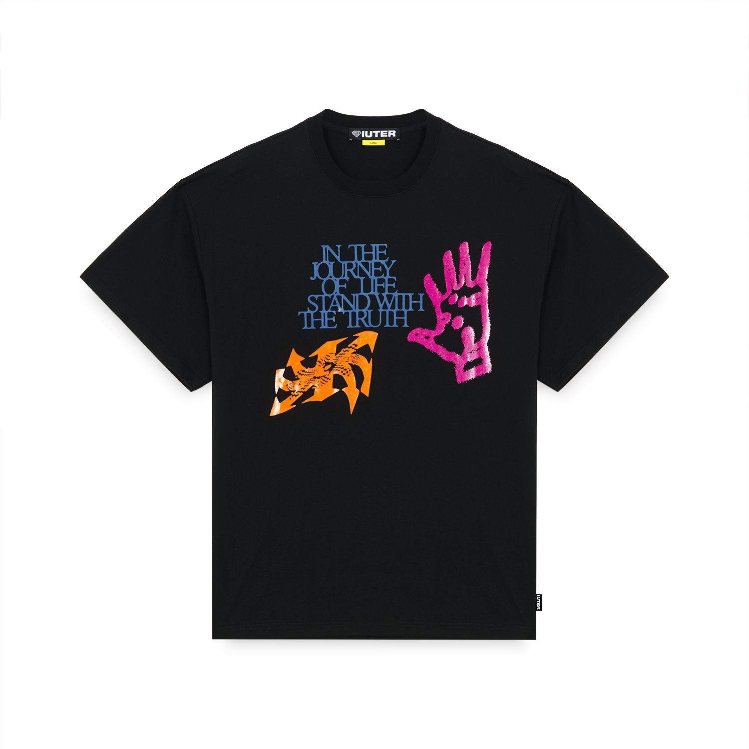 JOURNEY TEE BLACK