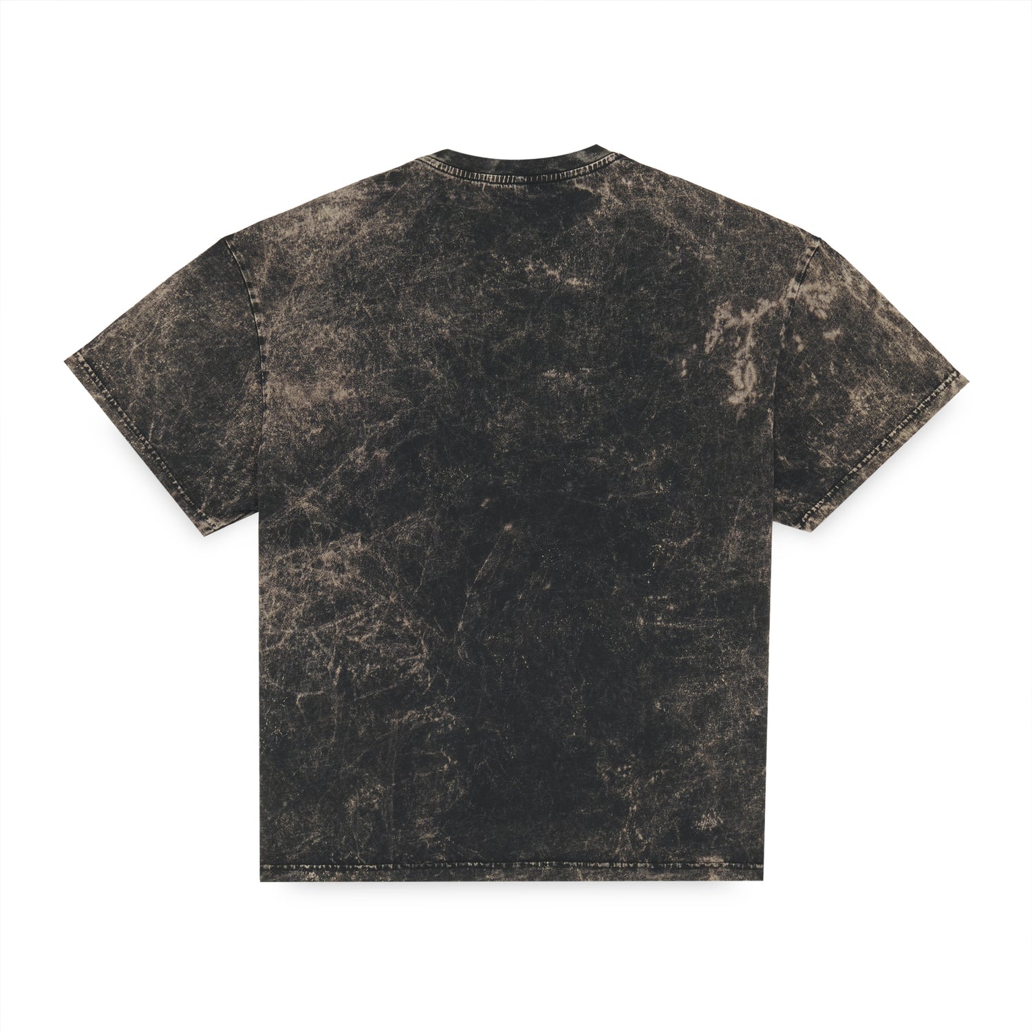 LABEL MARBLE TEE BLACK
