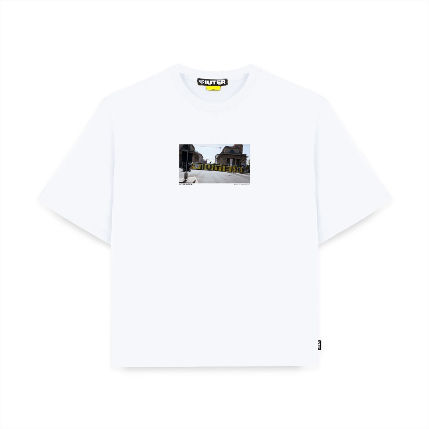 WHOLETRAIN TEE WHITE