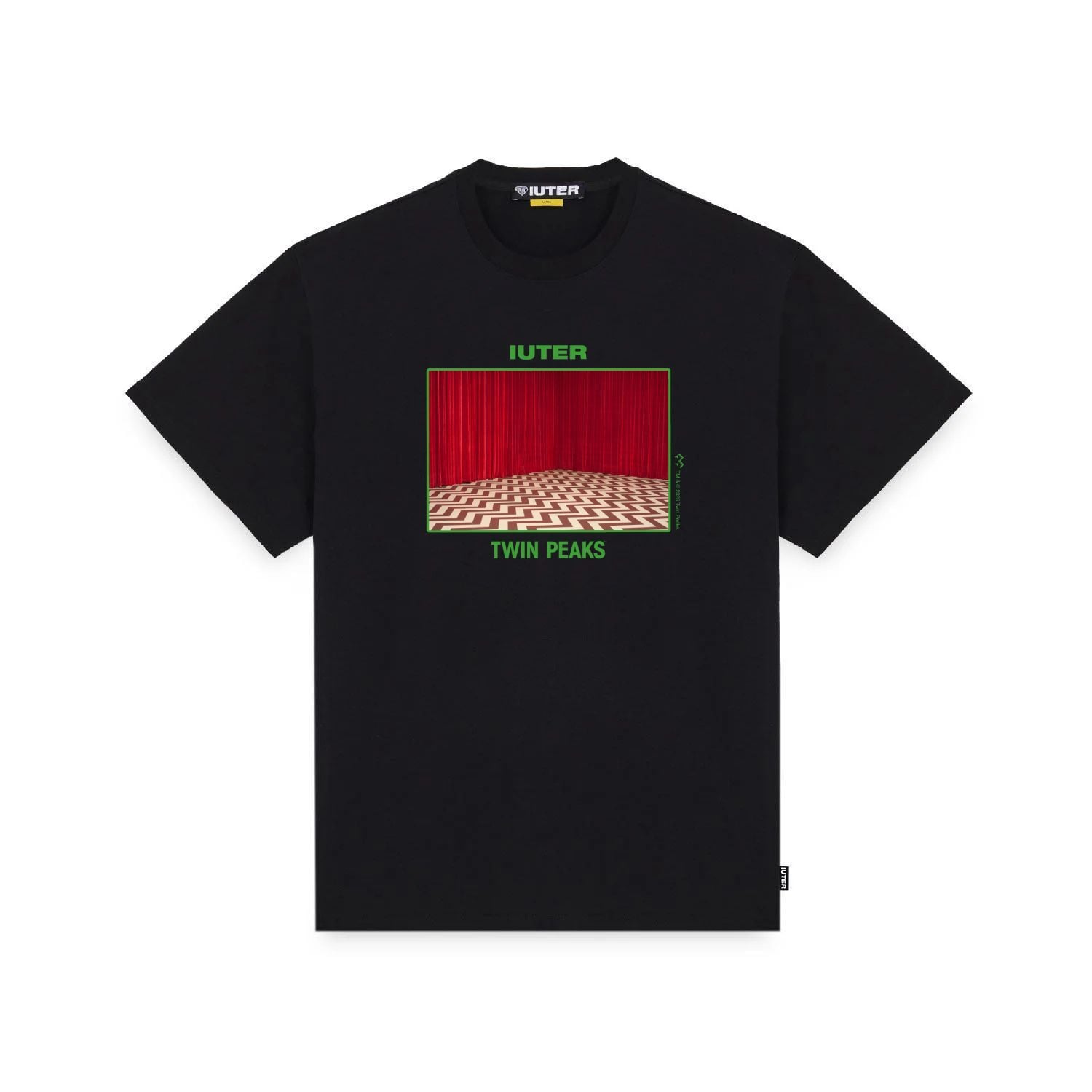 TWIN PEAKS: LODGE TEE BLACK