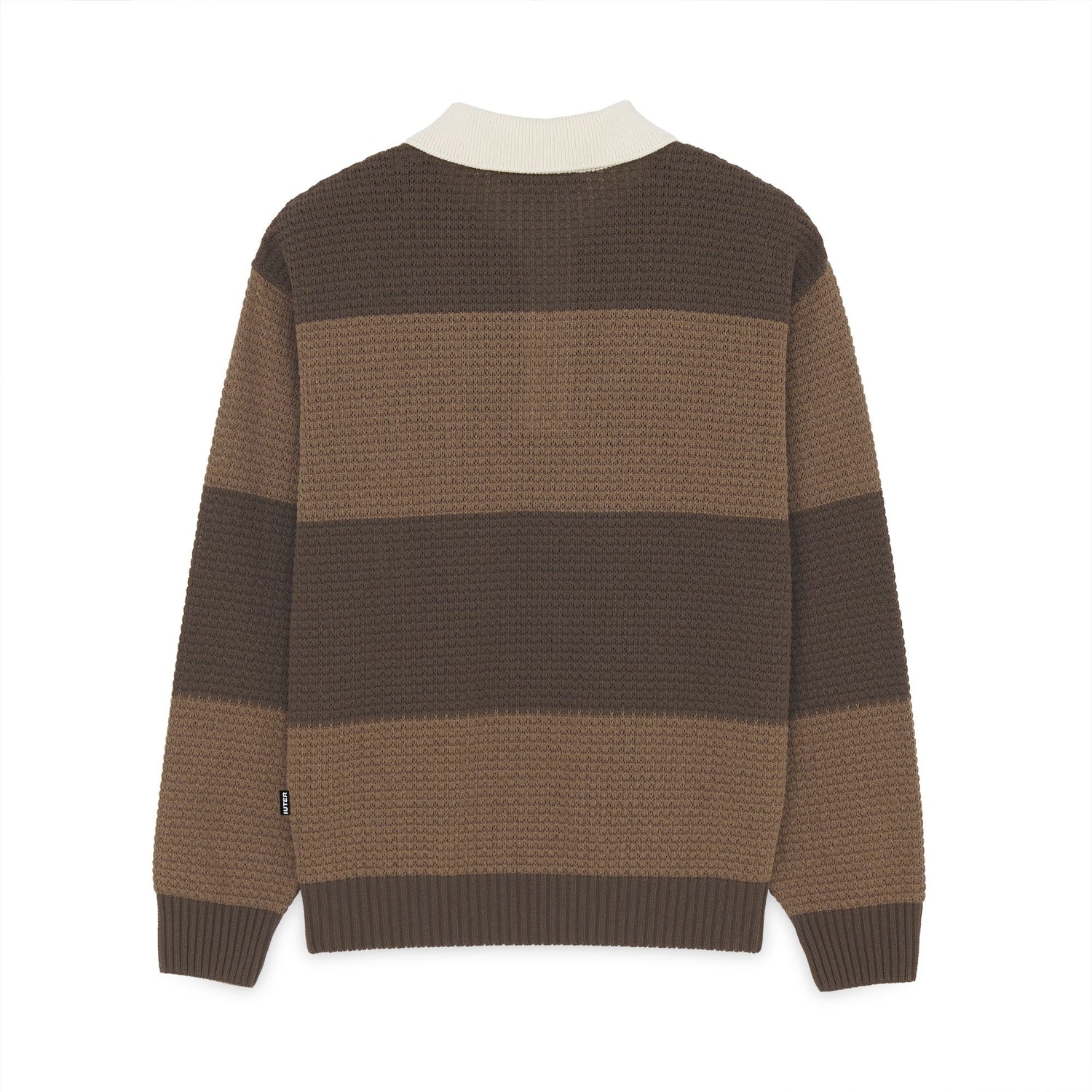 SOULS KNIT POLO BROWN