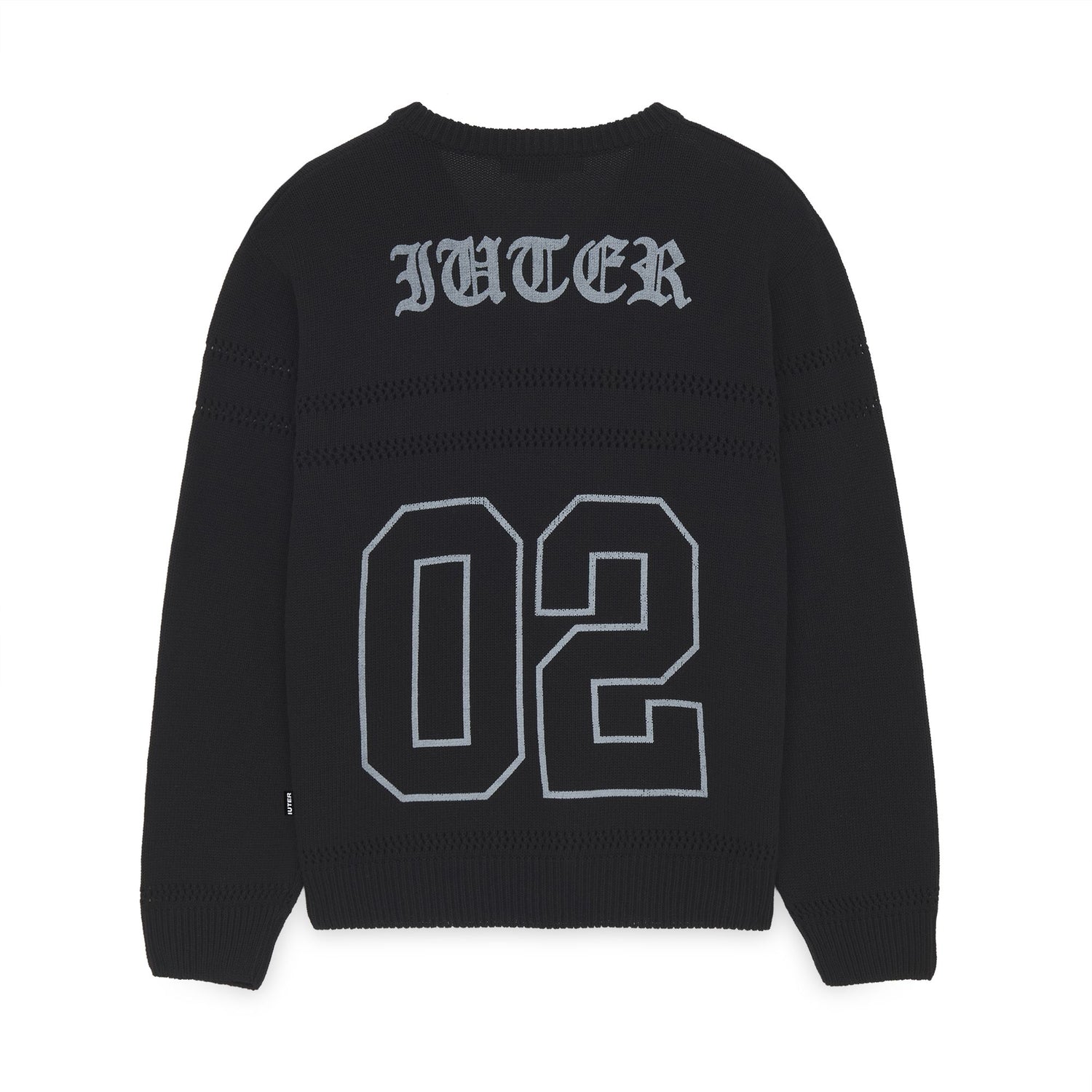 STARS FOOTBALL SWEATER BLACK