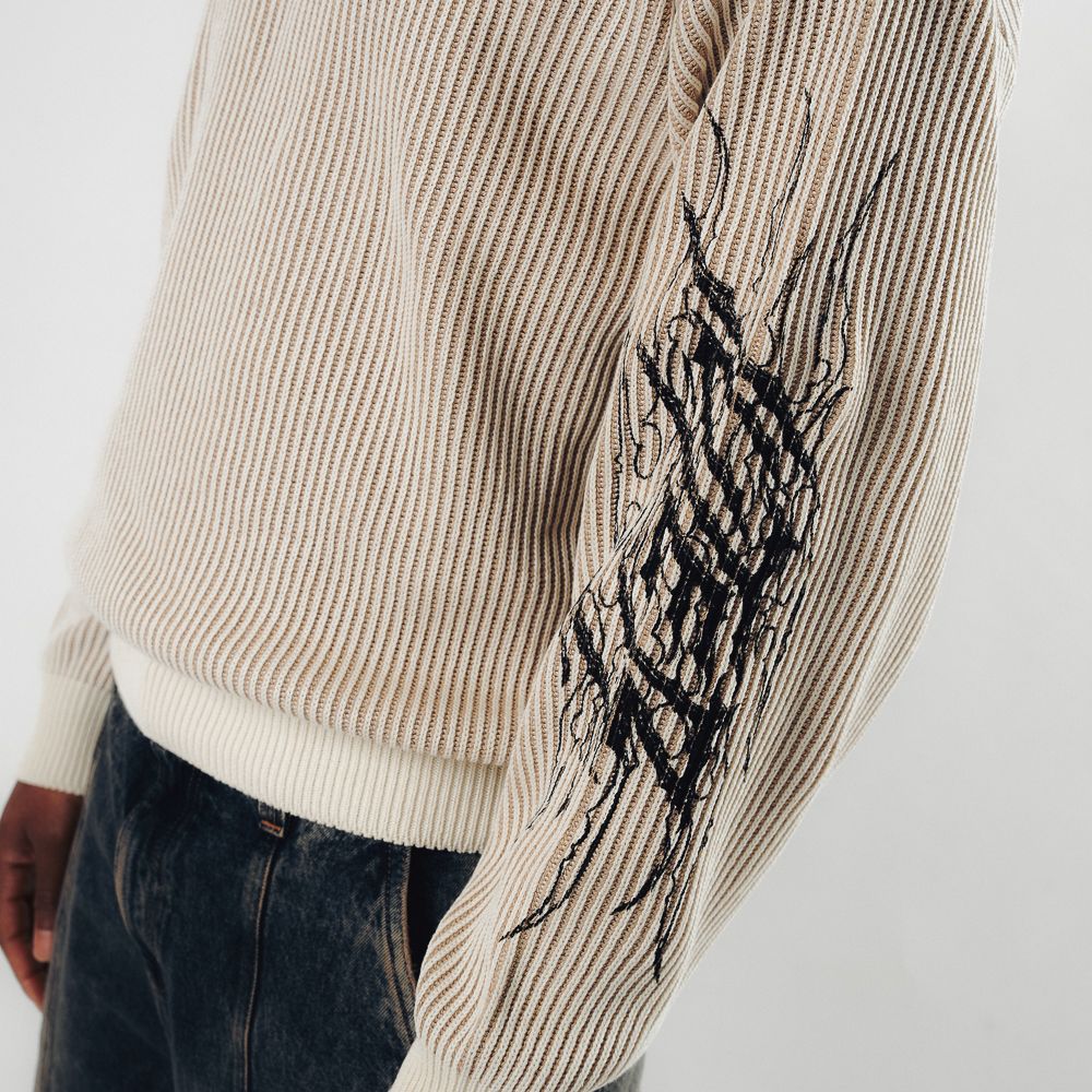 TRIBAL JUMPER IVORY