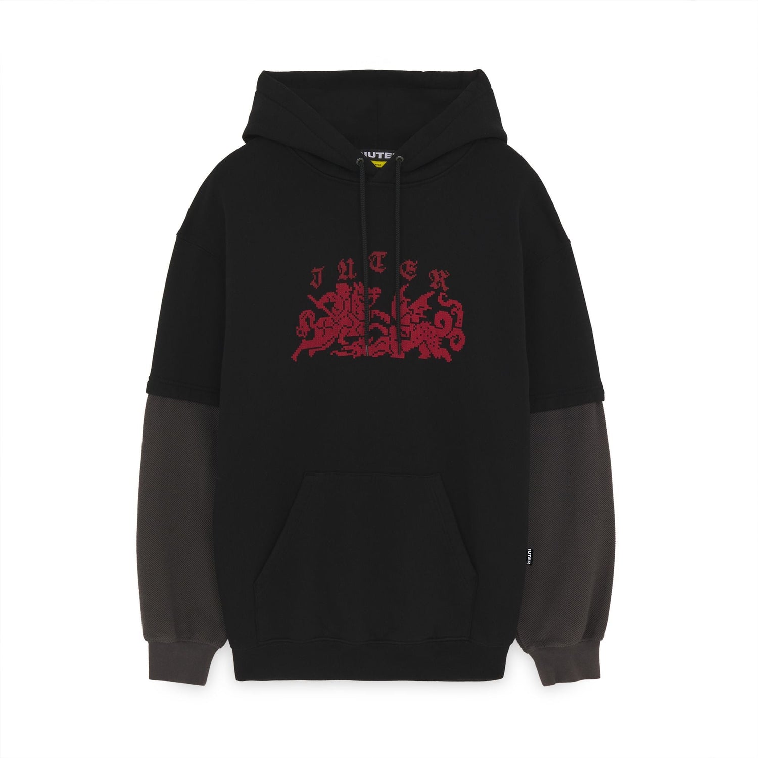 COURAGE OVER HOODIE BLACK