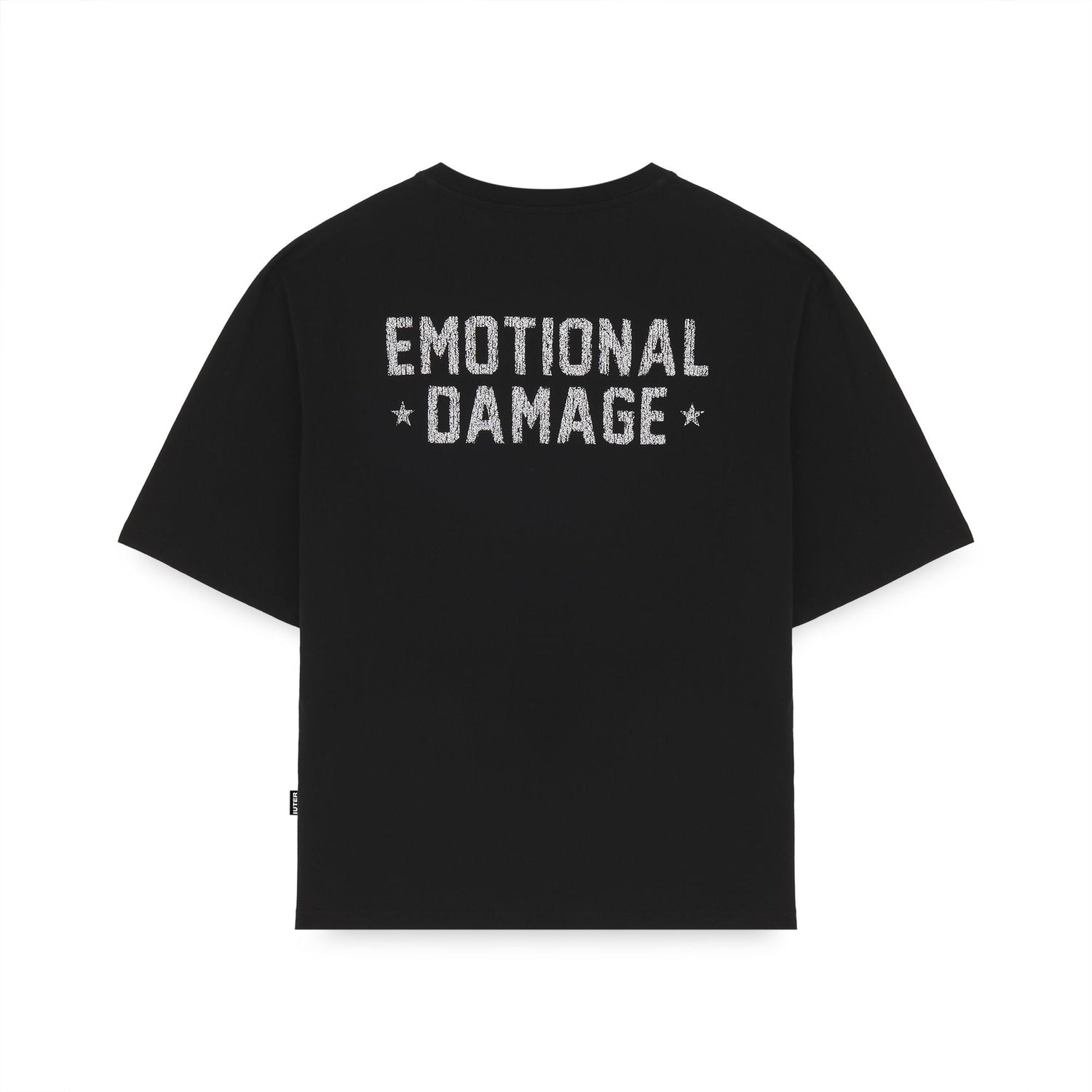 DAMAGE TEE BLACK