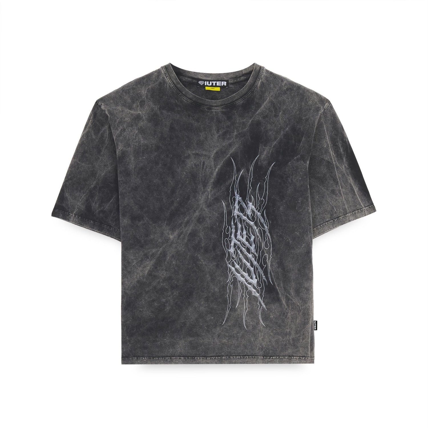 BLACK TRIBAL MARBLE TEE