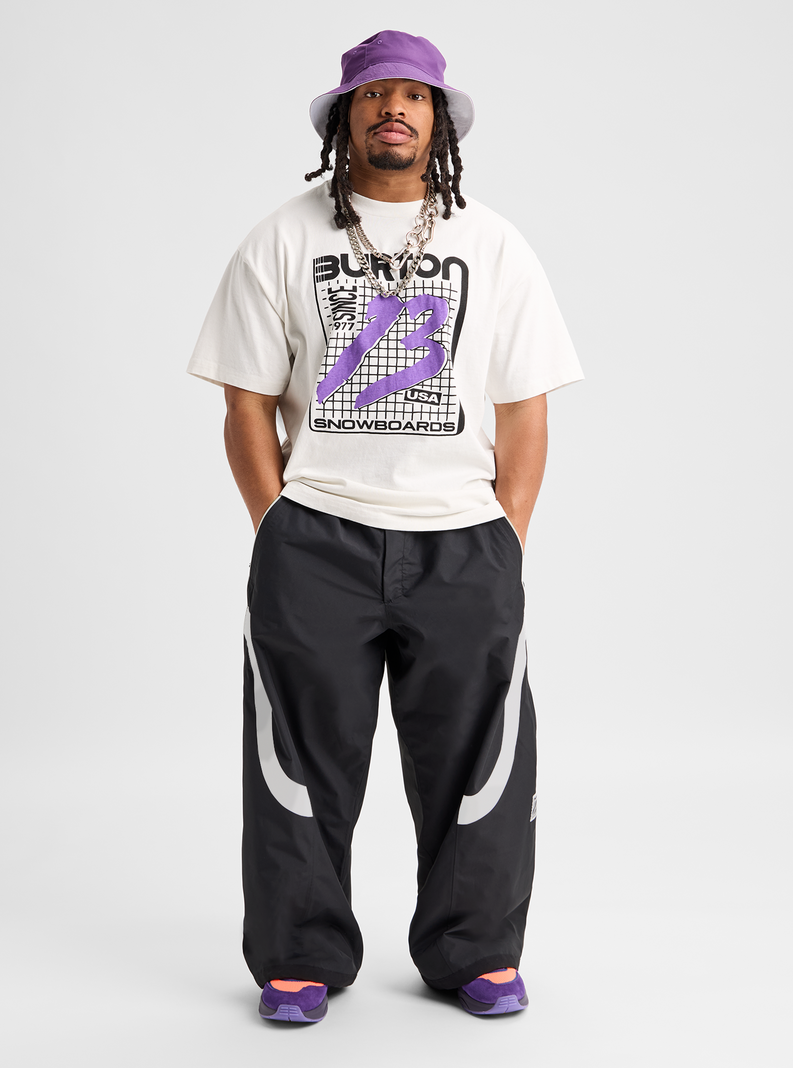 B 2L SIMPLE PANT TRUE BLACK