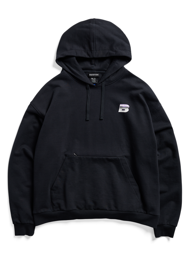 B STANDARD PULLOVER TRUE BLACK