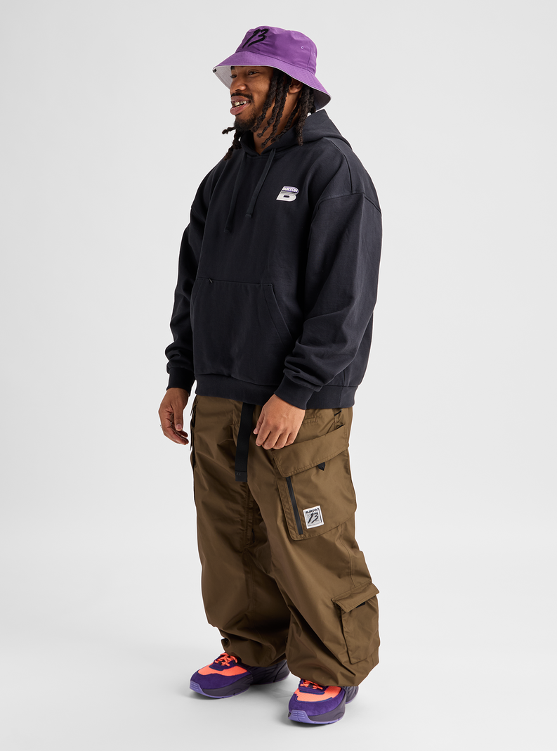 B STANDARD PULLOVER TRUE BLACK