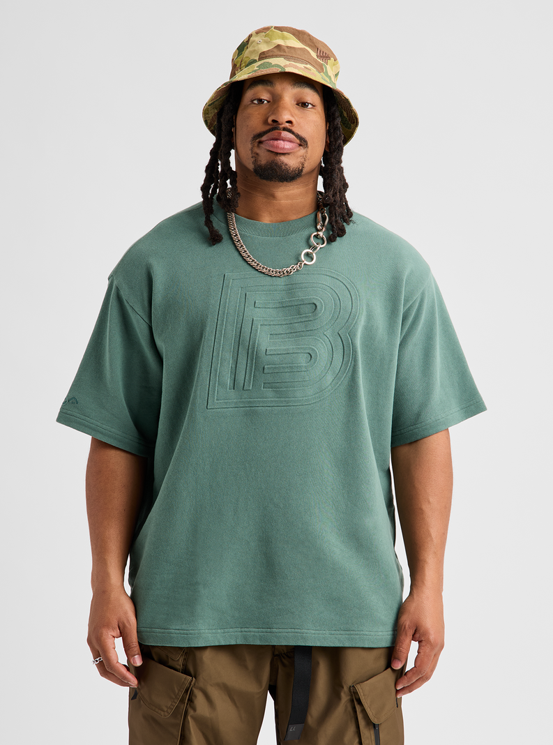B RLX B TEE CHILLIN' GREEN