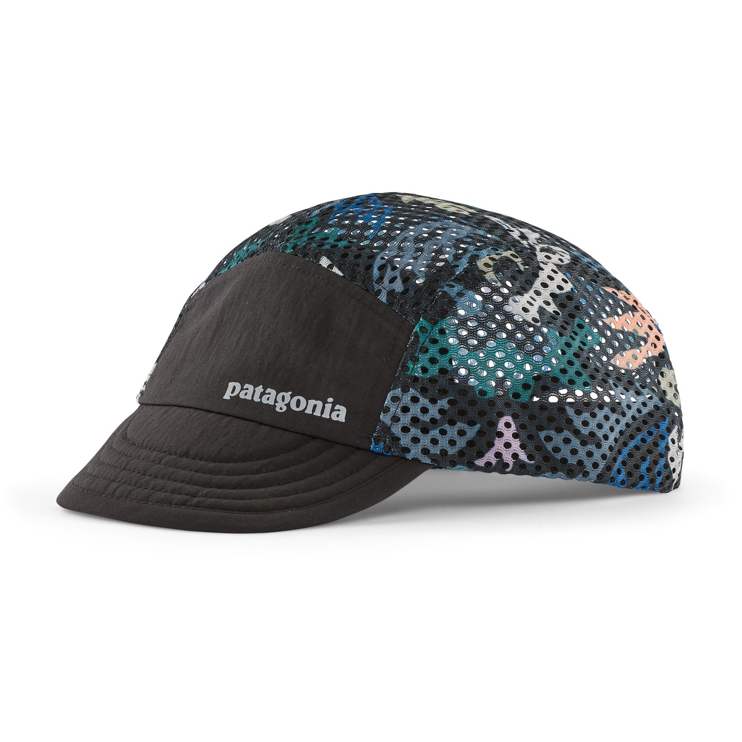 DUCKBILL CAP BLACK KALEIDO