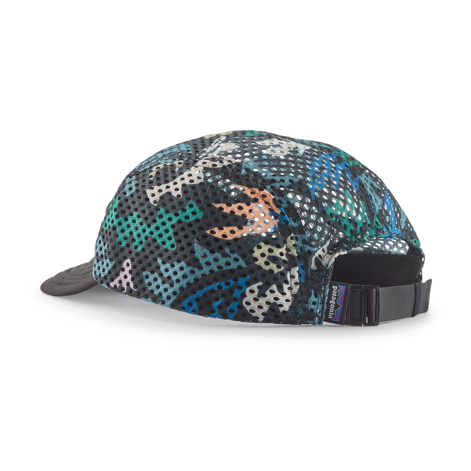 DUCKBILL CAP BLACK KALEIDO
