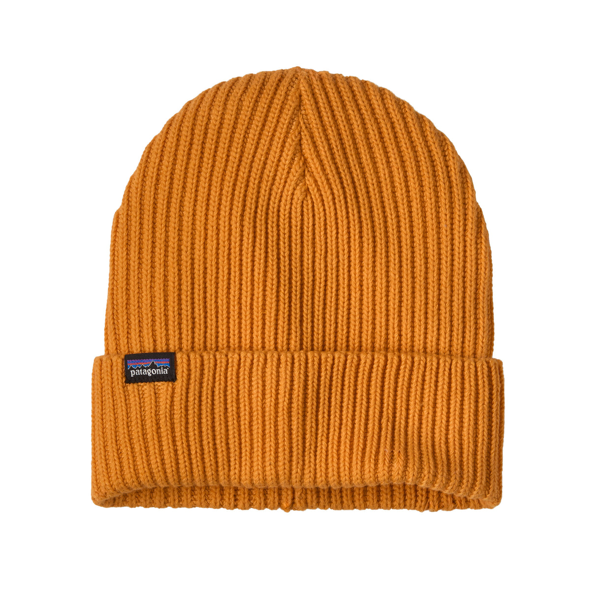 FISHERMANS ROLLED BEANIE AUTUMN ORANGE