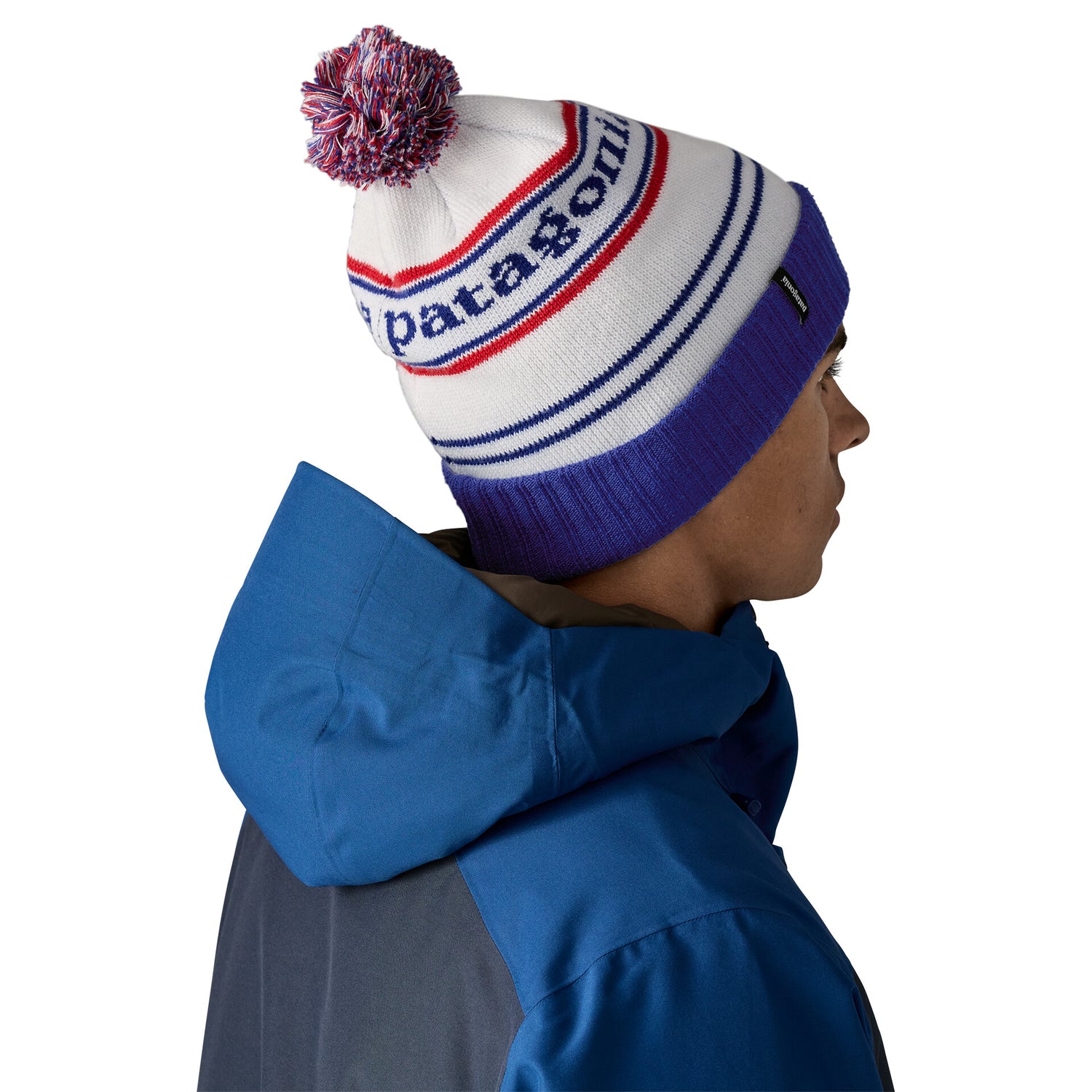 POWDER TOWN BEANIE PARK STRIPE / VIKING BLUE