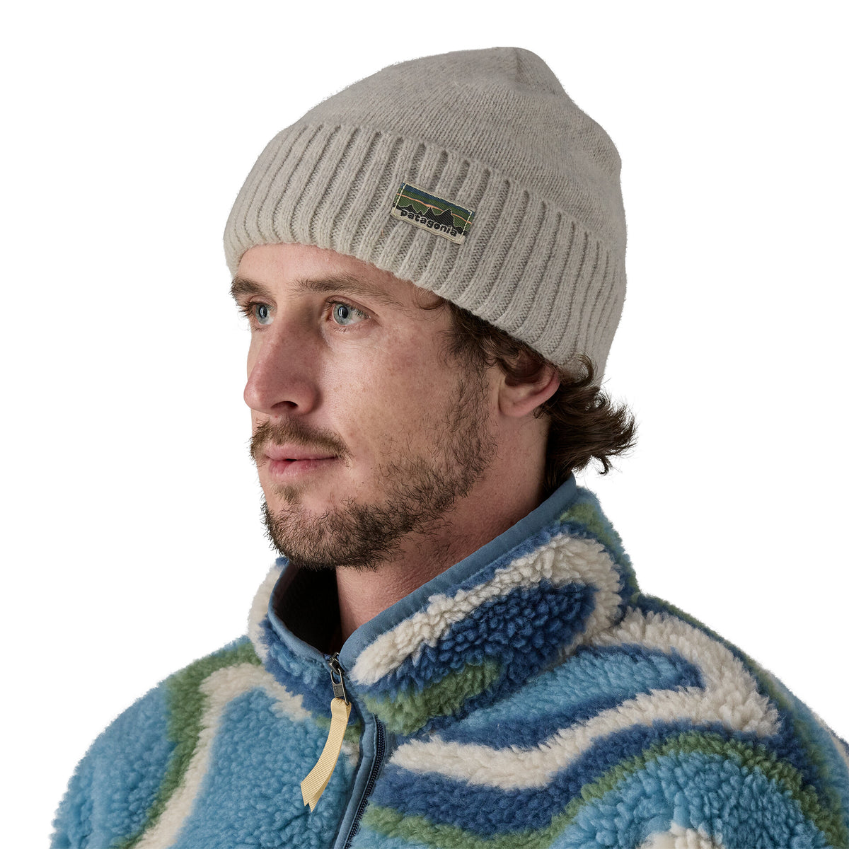 BRODEO BEANIE OG LEGACY LABEL CRISP GREY
