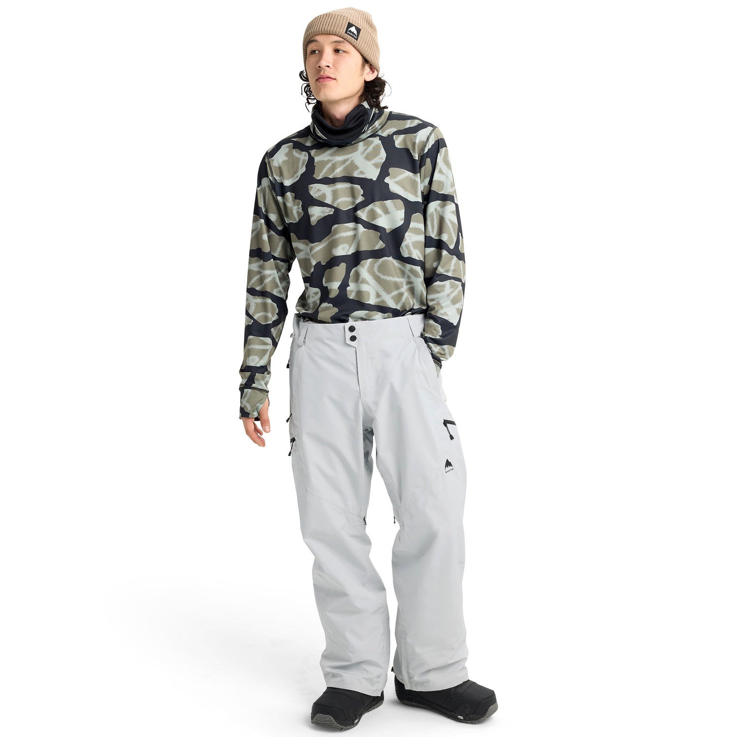 M GORE RSRV PANT GRAY CLOUD