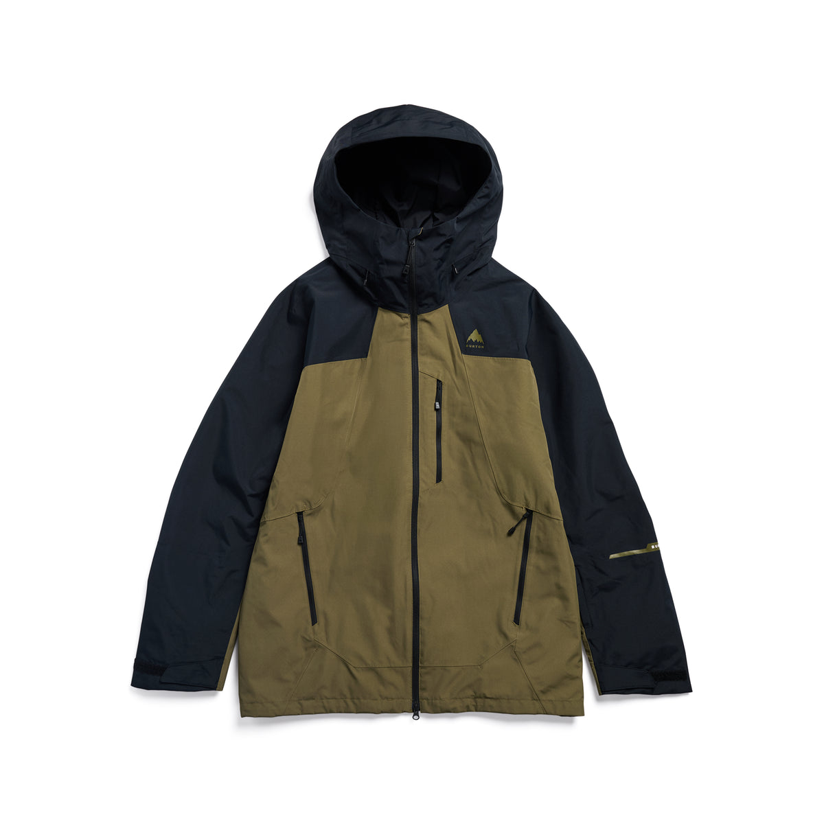 MENS RESERVE 2L INSULATED JACKET TRUE BLACK / DRIED MOSS