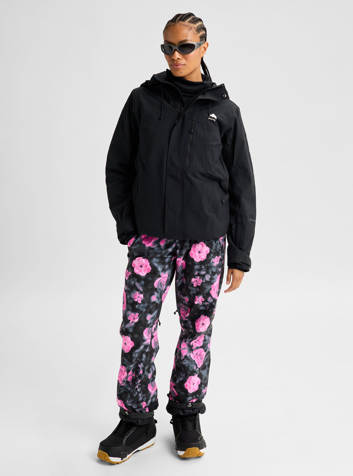 W RESERVE 2L INSULATED STRETCH SLIM JACKET TRUE BLACK