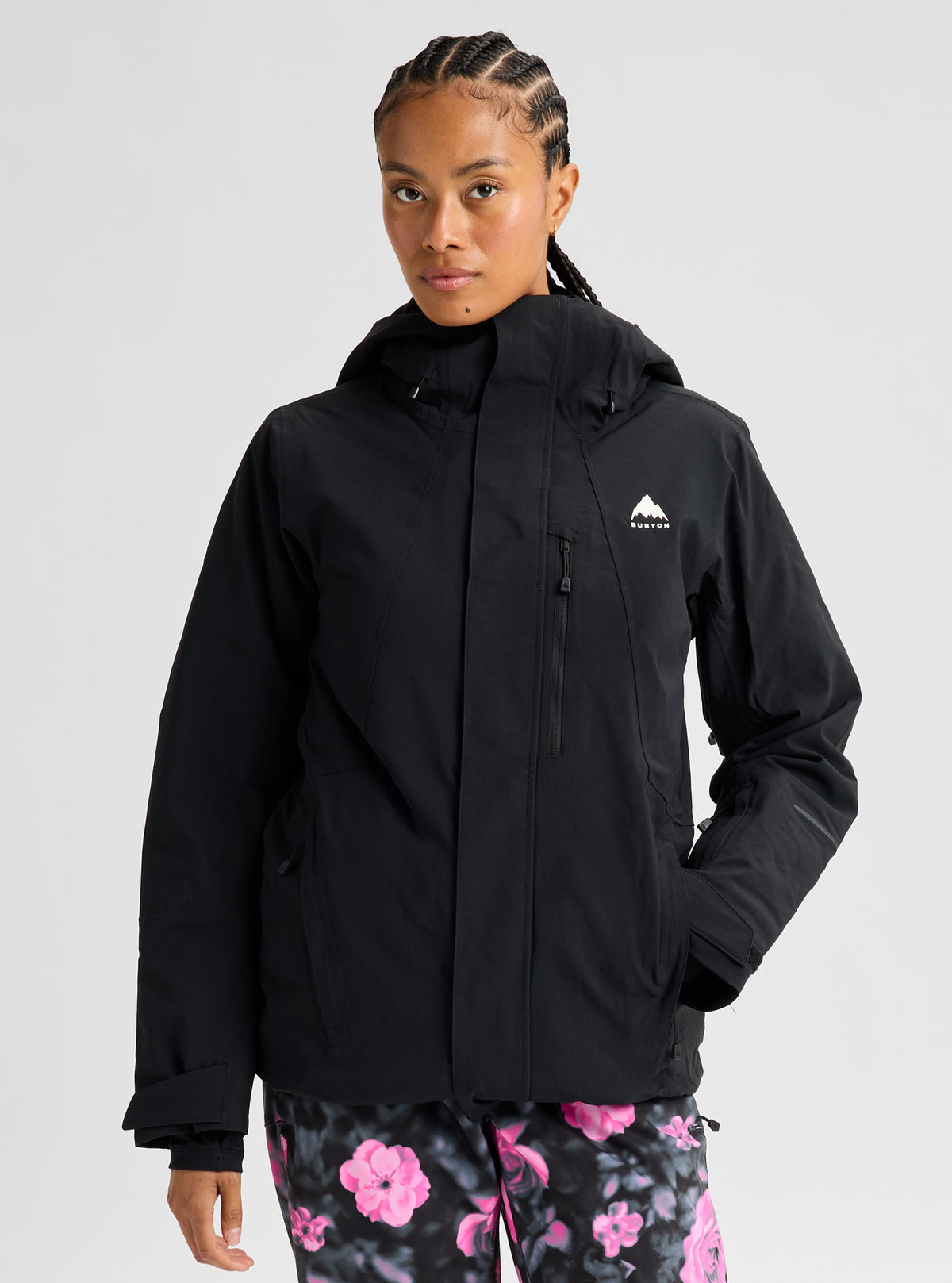 W RESERVE 2L INSULATED STRETCH SLIM JACKET TRUE BLACK