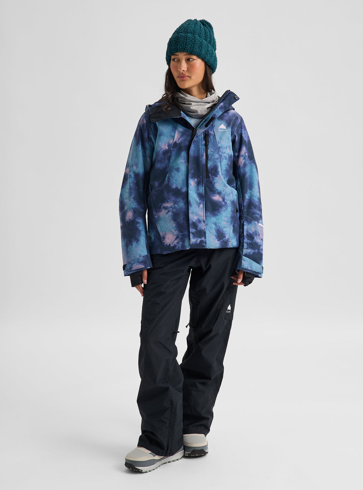 W RESERVE 2L INSULATED STRETCH SLIM JACKET CRYSTAL DYE