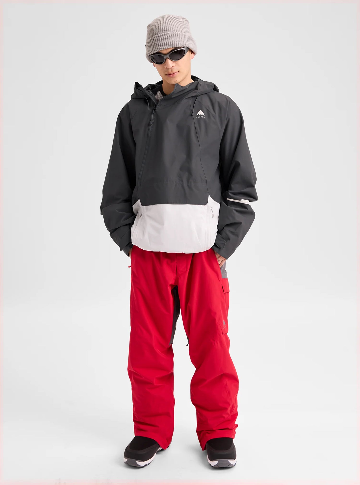 RESERVE 2L RELAXED ANORAK GOTHAM GRAY / GRAY CLOUD