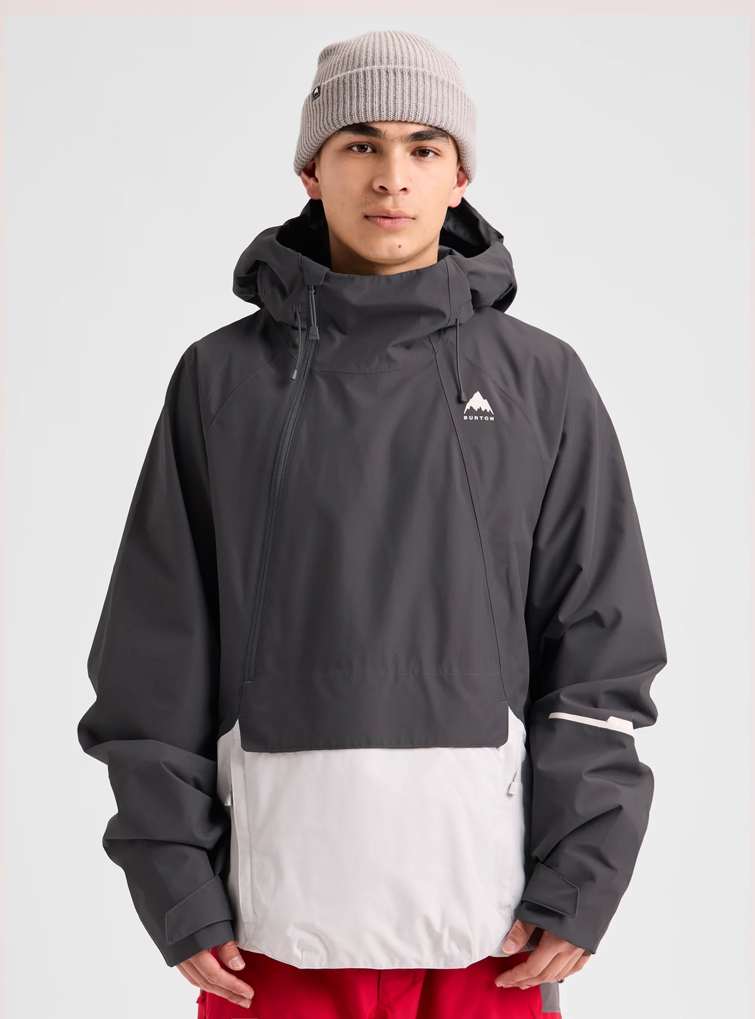 RESERVE 2L RELAXED ANORAK GOTHAM GRAY / GRAY CLOUD