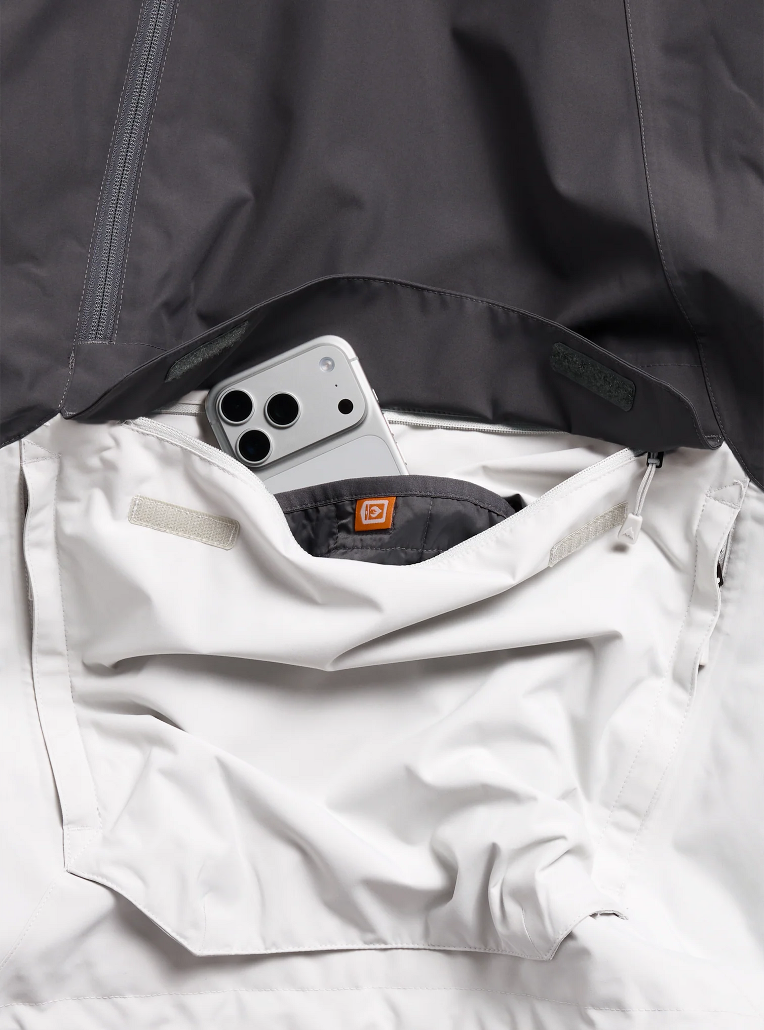 RESERVE 2L RELAXED ANORAK GOTHAM GRAY / GRAY CLOUD