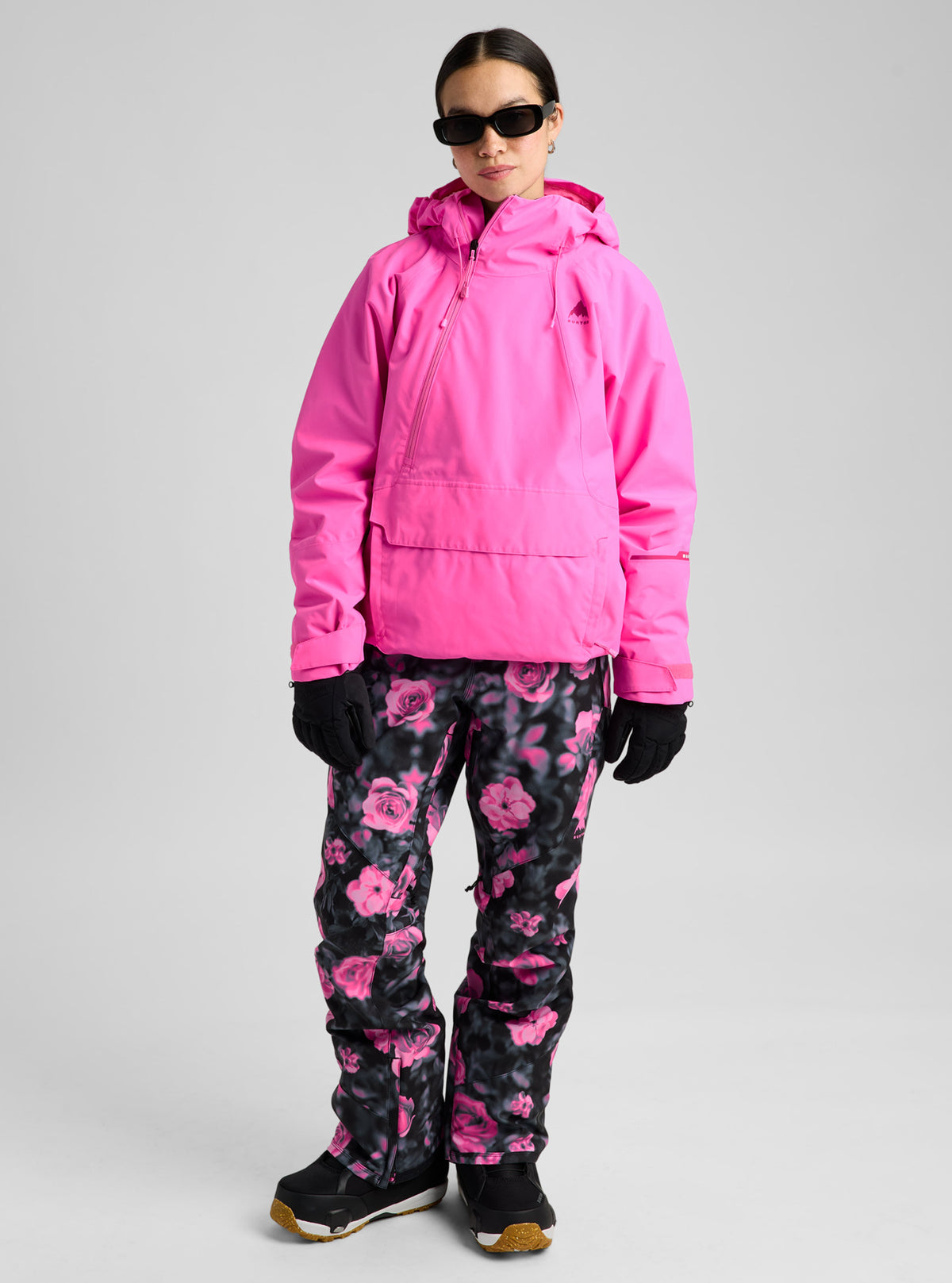 W RESERVE 2L RELAXED ANORAK SHOCKWAVE PINK