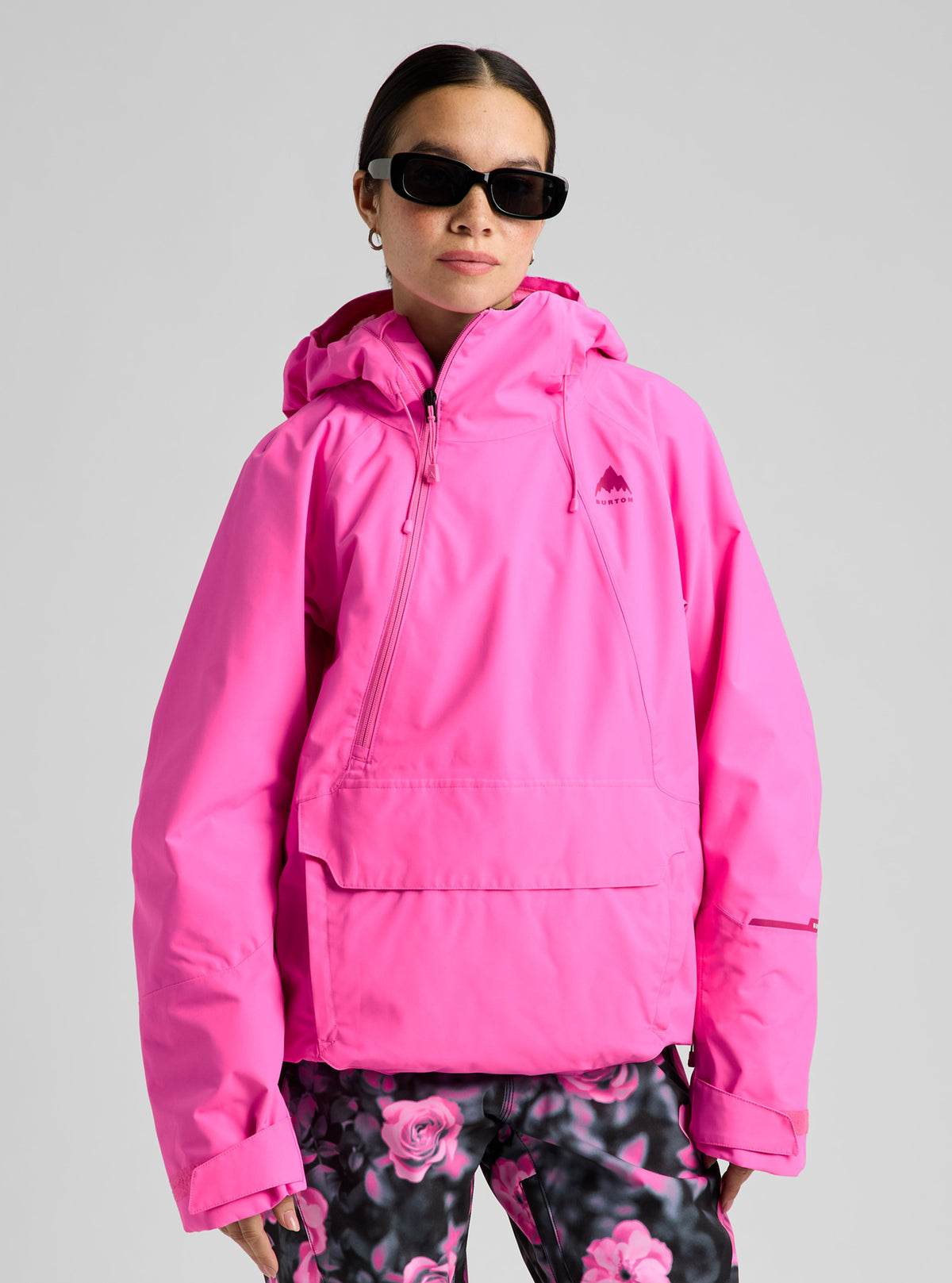 W RESERVE 2L RELAXED ANORAK SHOCKWAVE PINK