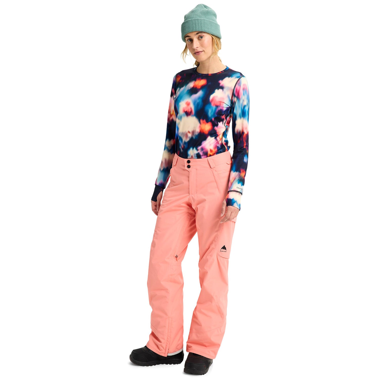 W RSRV INSULATED PANT SUNRISE CORAL