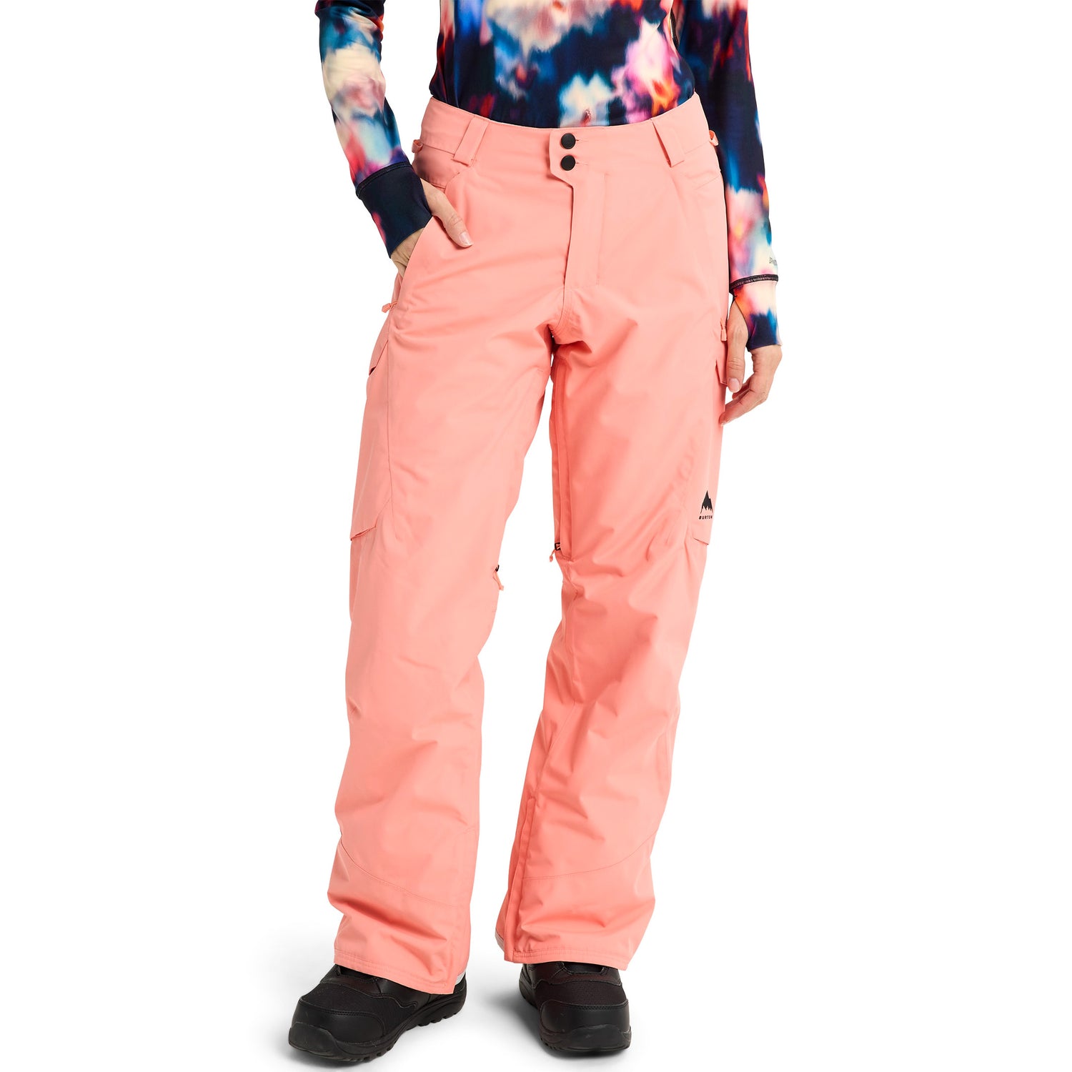 W RSRV INSULATED PANT SUNRISE CORAL