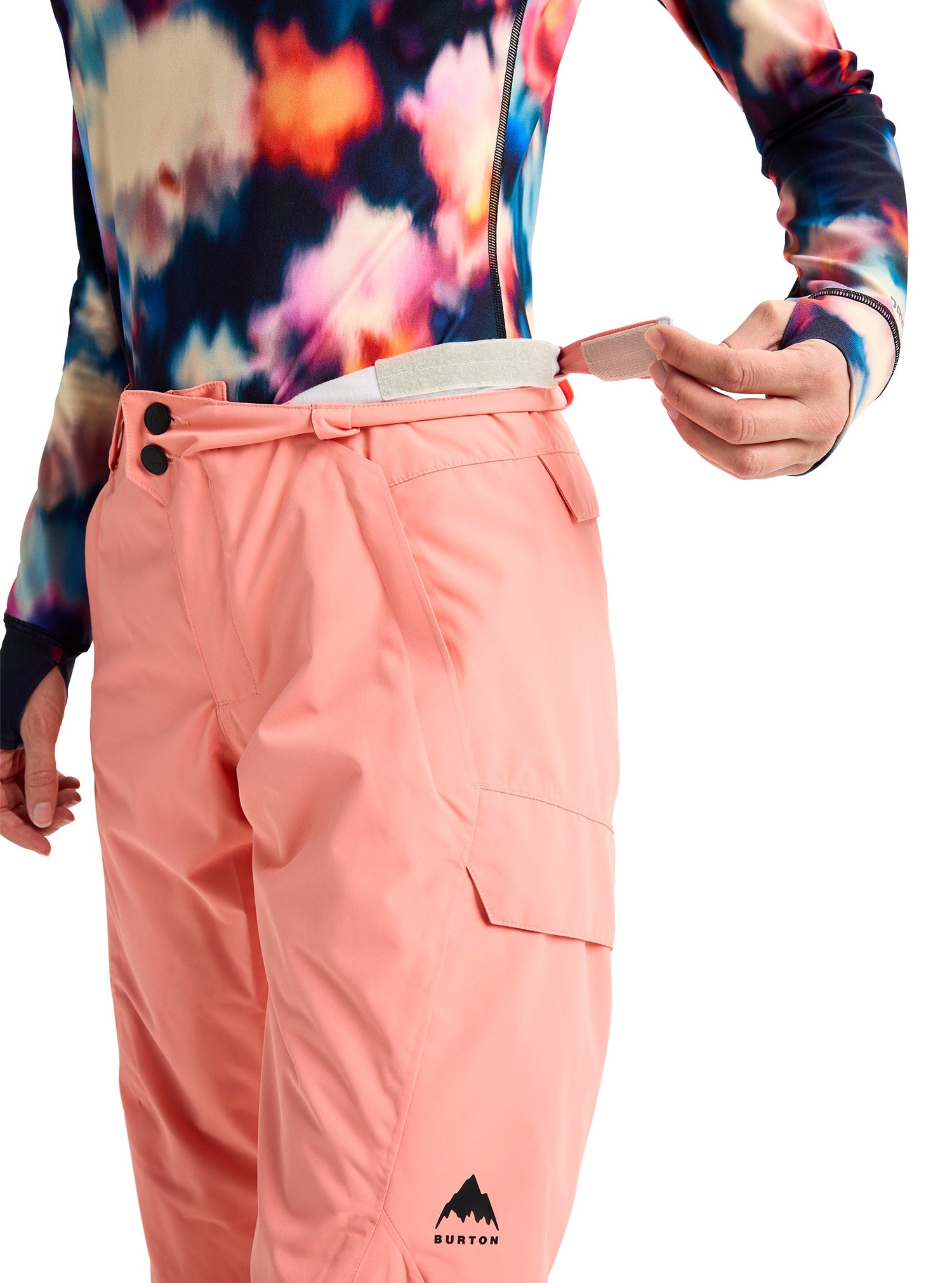 W RSRV INSULATED PANT SUNRISE CORAL