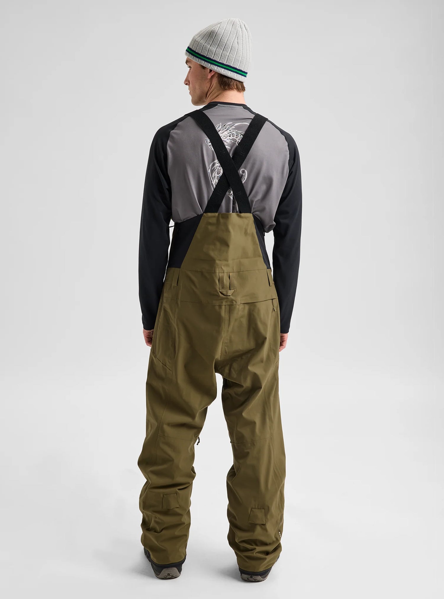 RESERVE 2L STRETCH BIB PANTS DRIED MOSS