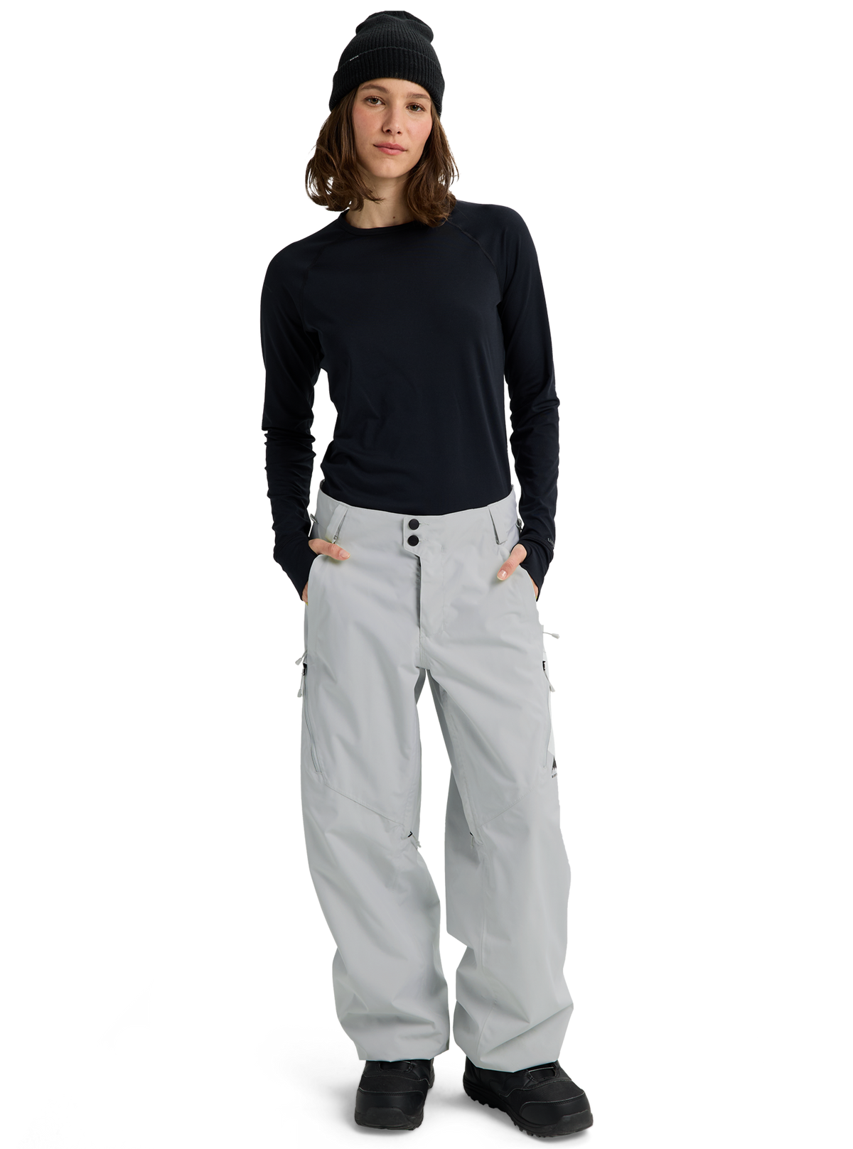W RESERVE 2L RELAXED PANTS GRAY CLOUD
